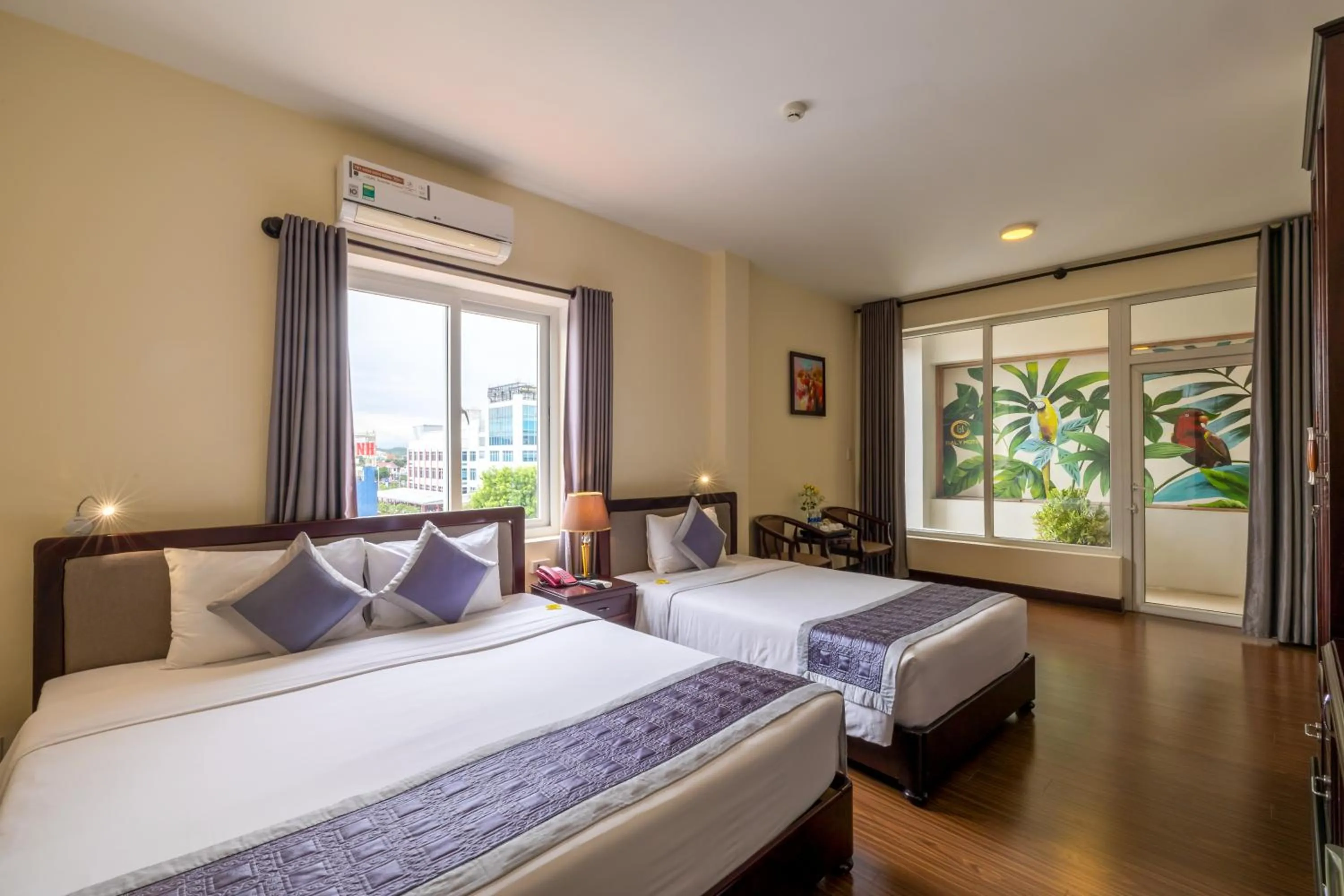 Bed in Baly Hotel Hue