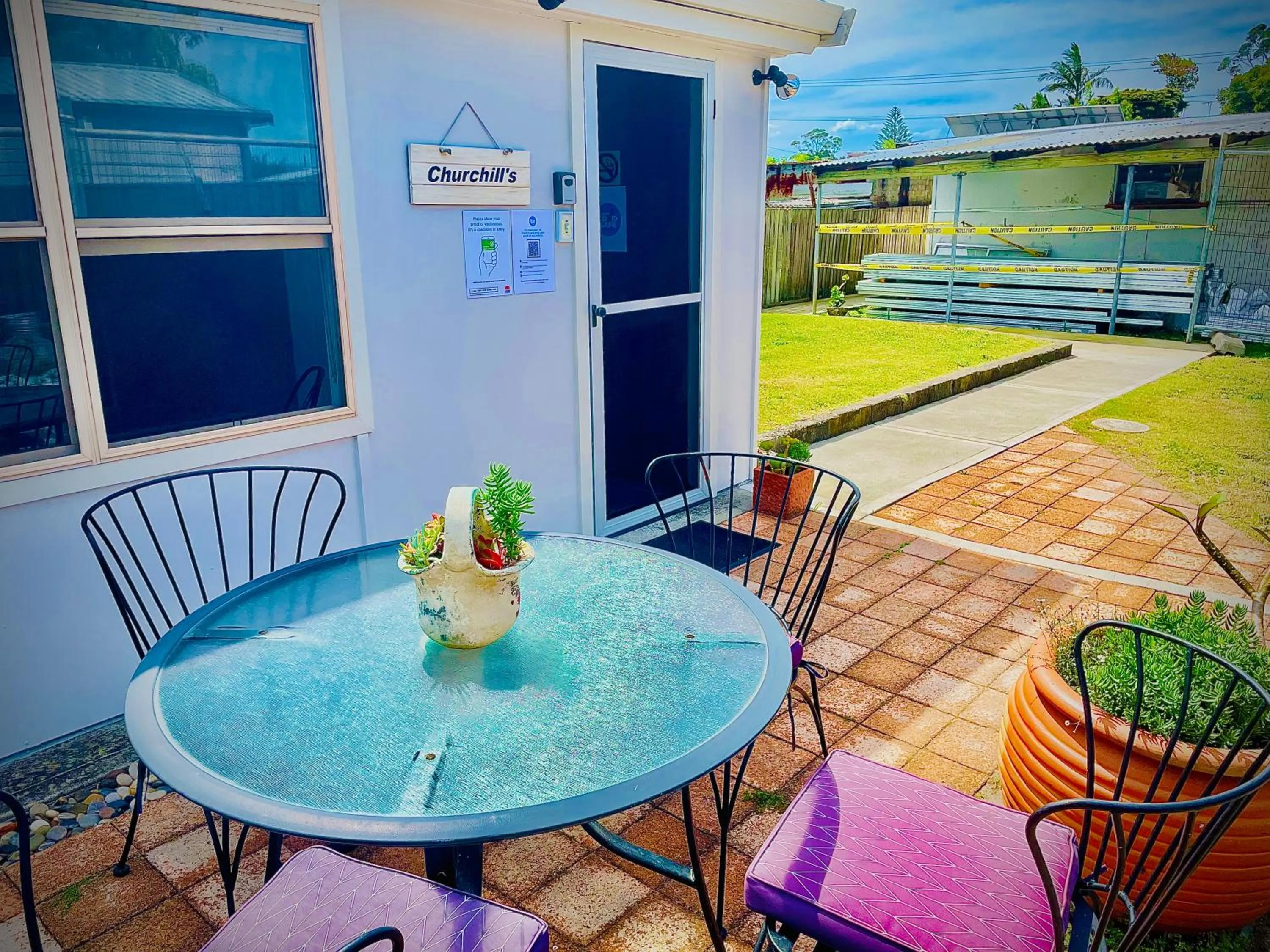 Churchill's B&B twin spa getaway Studio