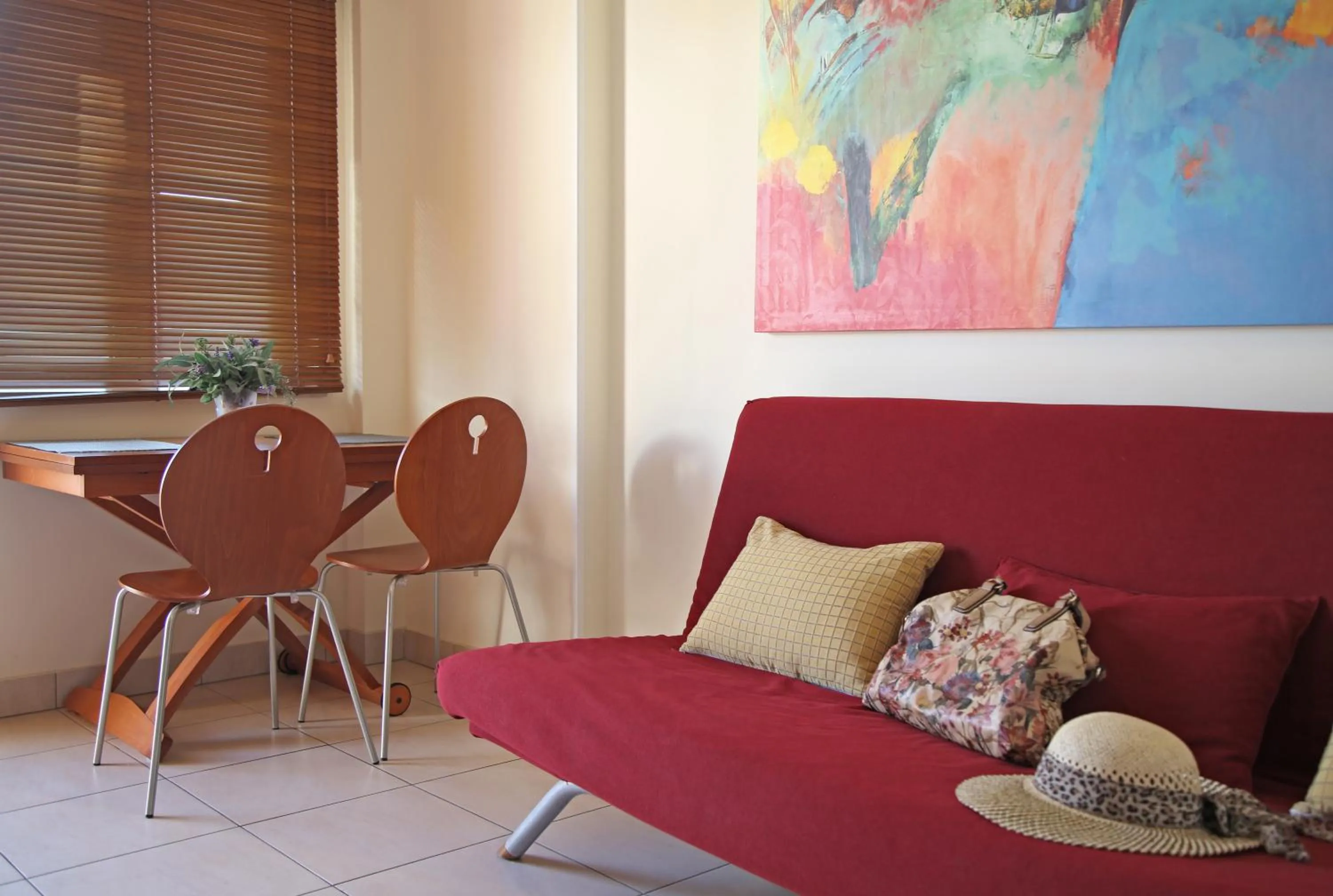 Living room in Sitia Bay