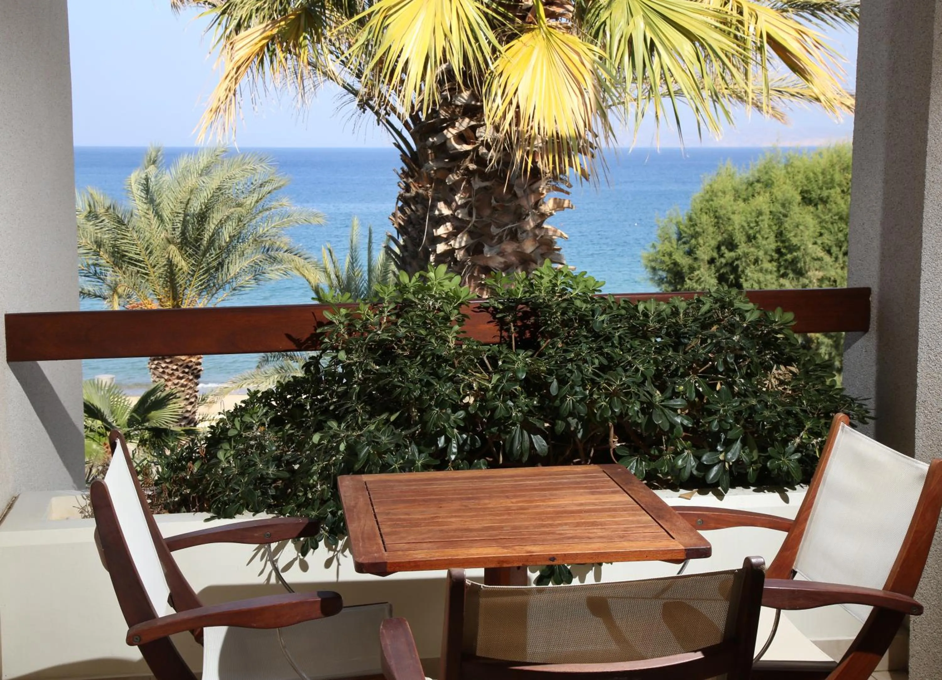 Garden view in Sitia Bay