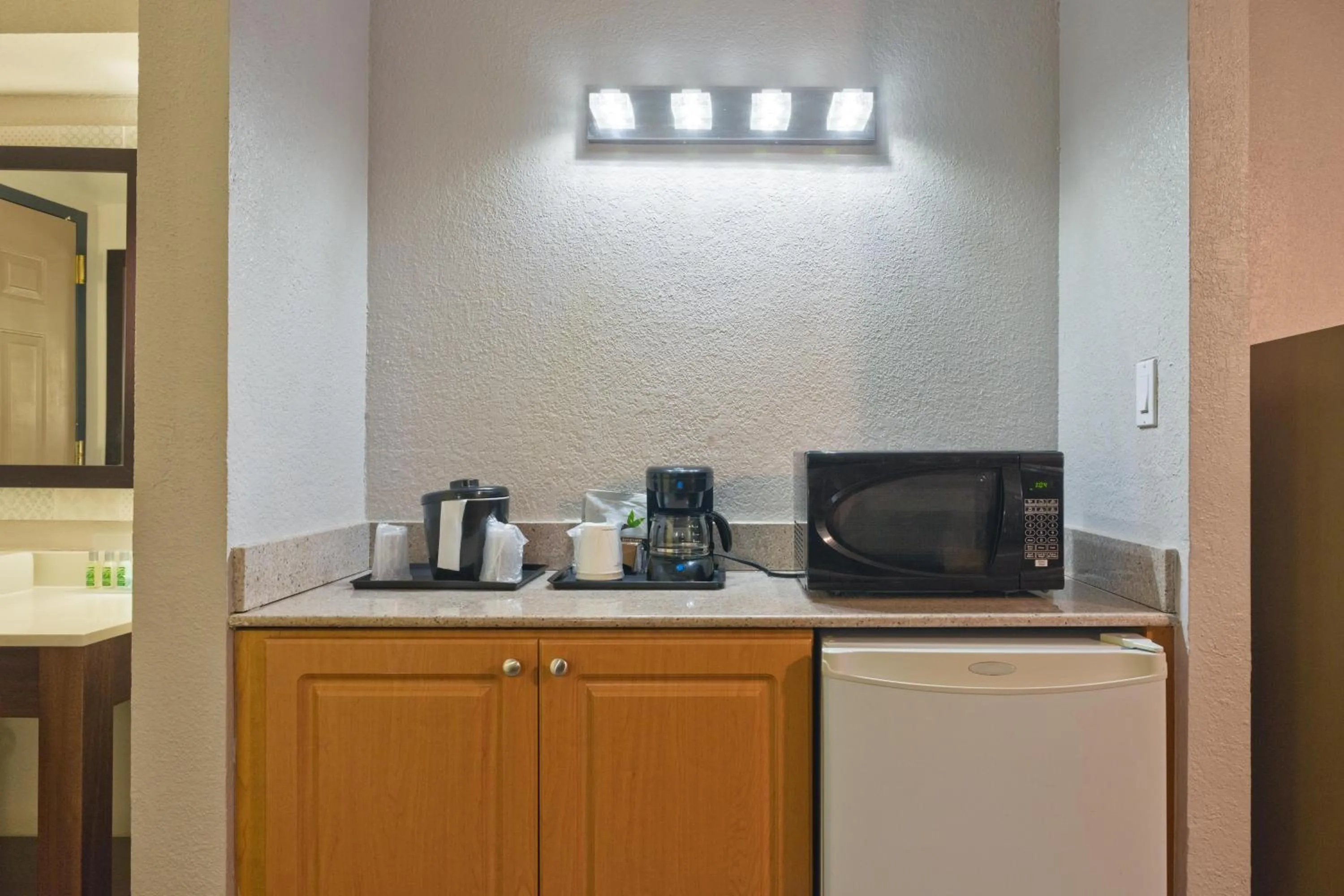 minibar in The Palms Inn & Suites Miami, Kendall, FL