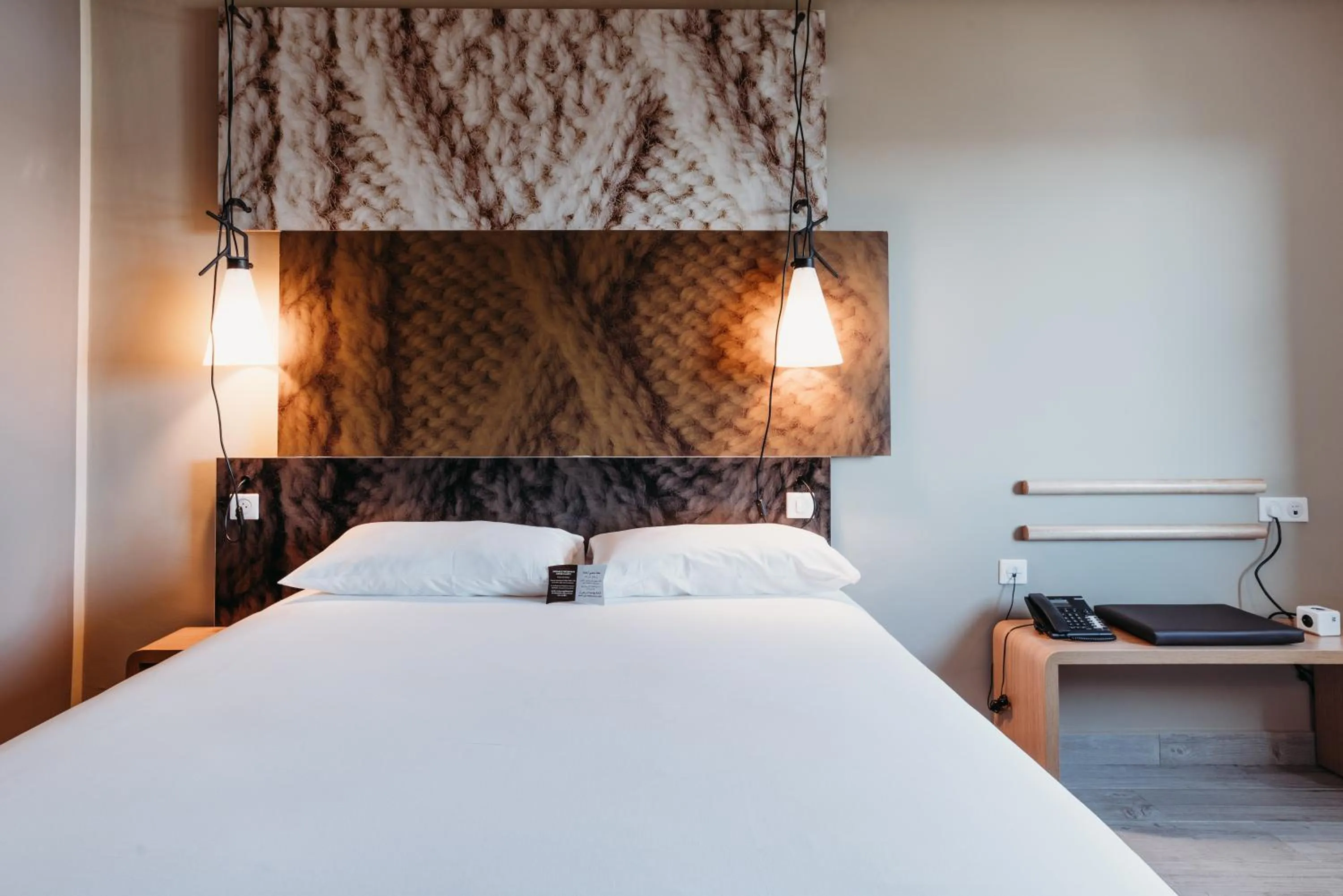 Bed in Ibis Mohammedia