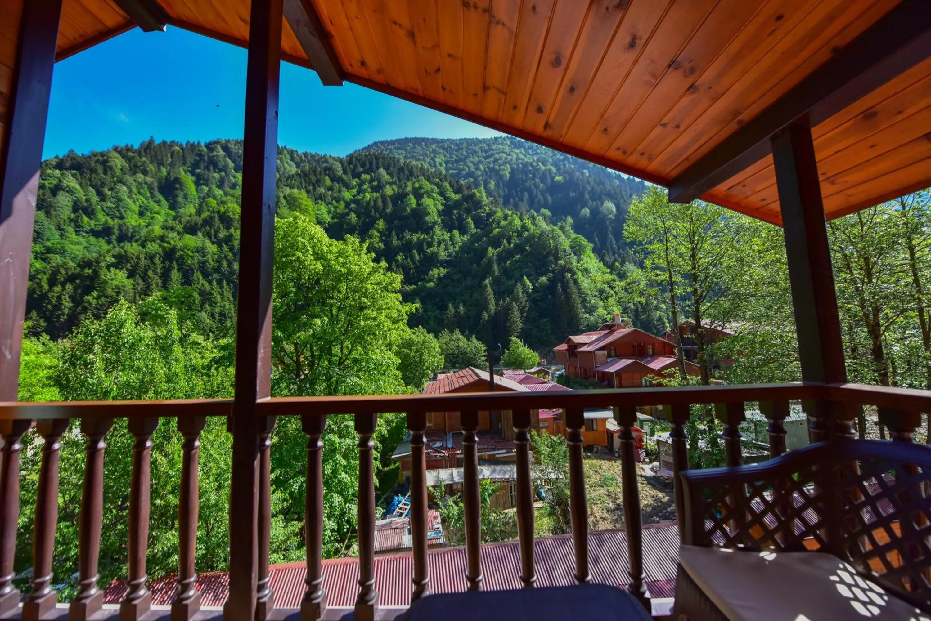Balcony/Terrace in Hirande Uzungöl