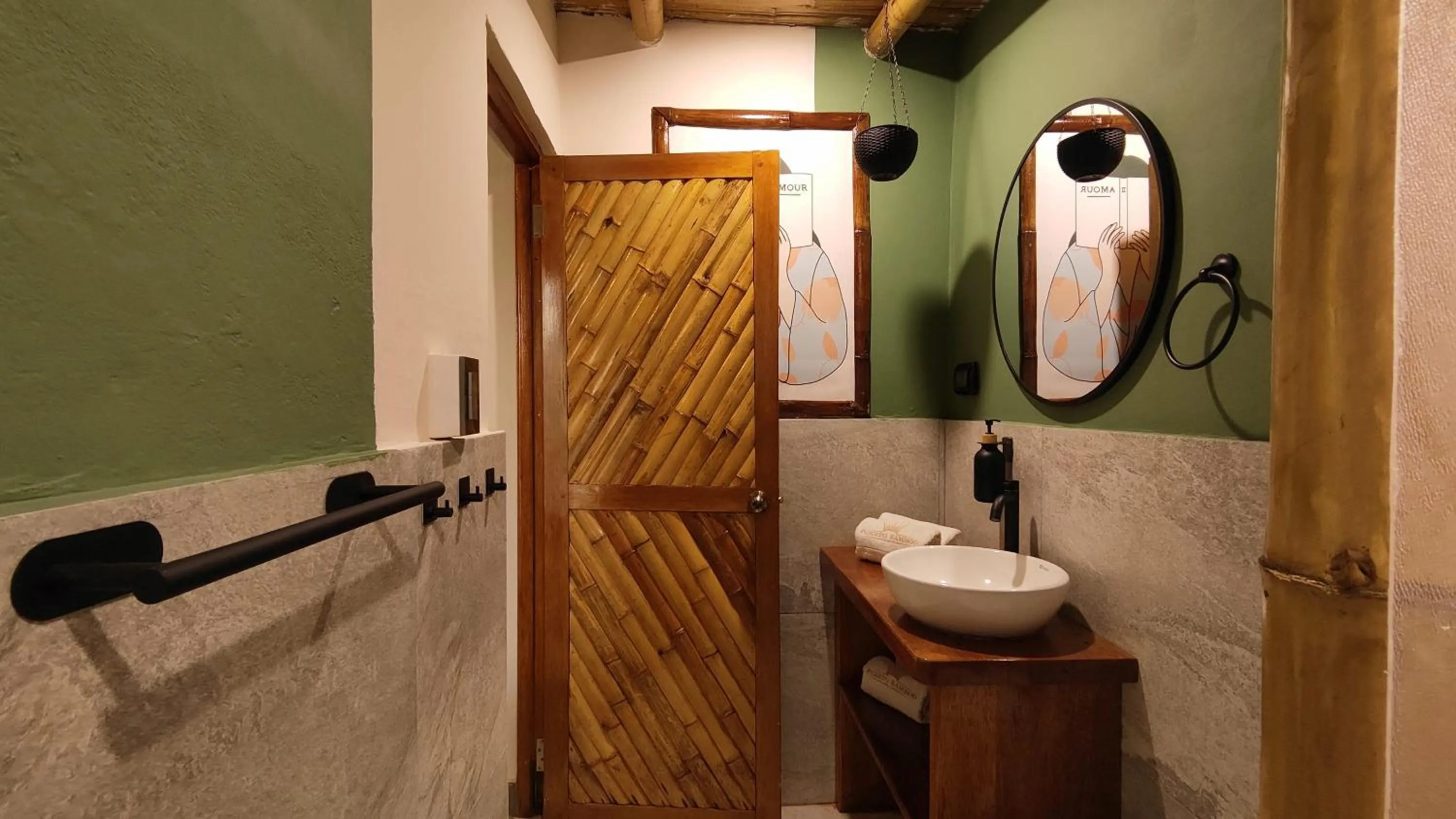 Bathroom in Puerto Bamboo