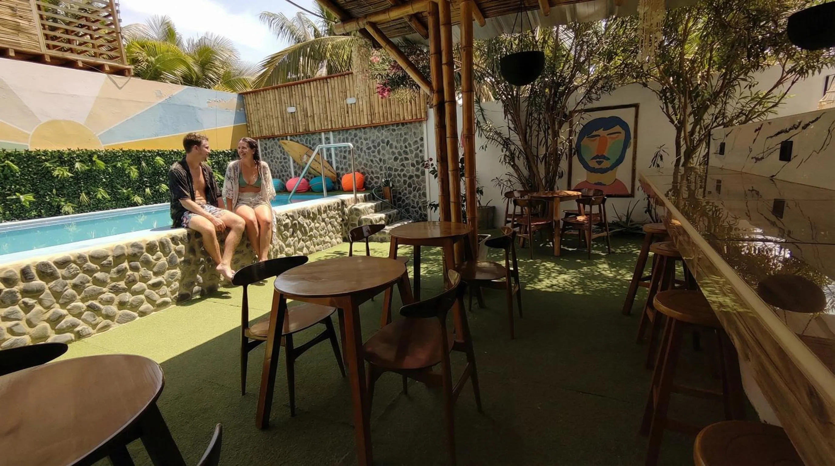 Patio in Puerto Bamboo