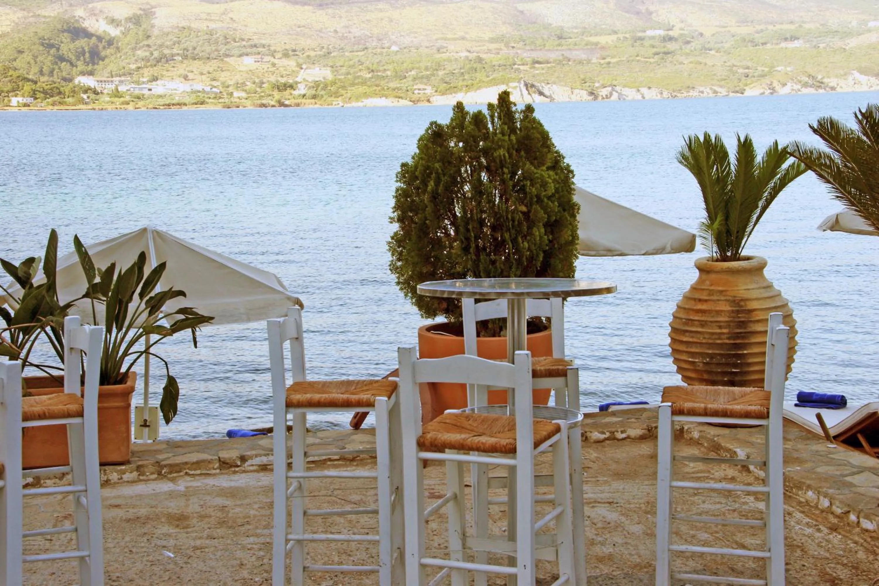 Restaurant/places to eat in Samos Bay Hotel by Gagou Beach