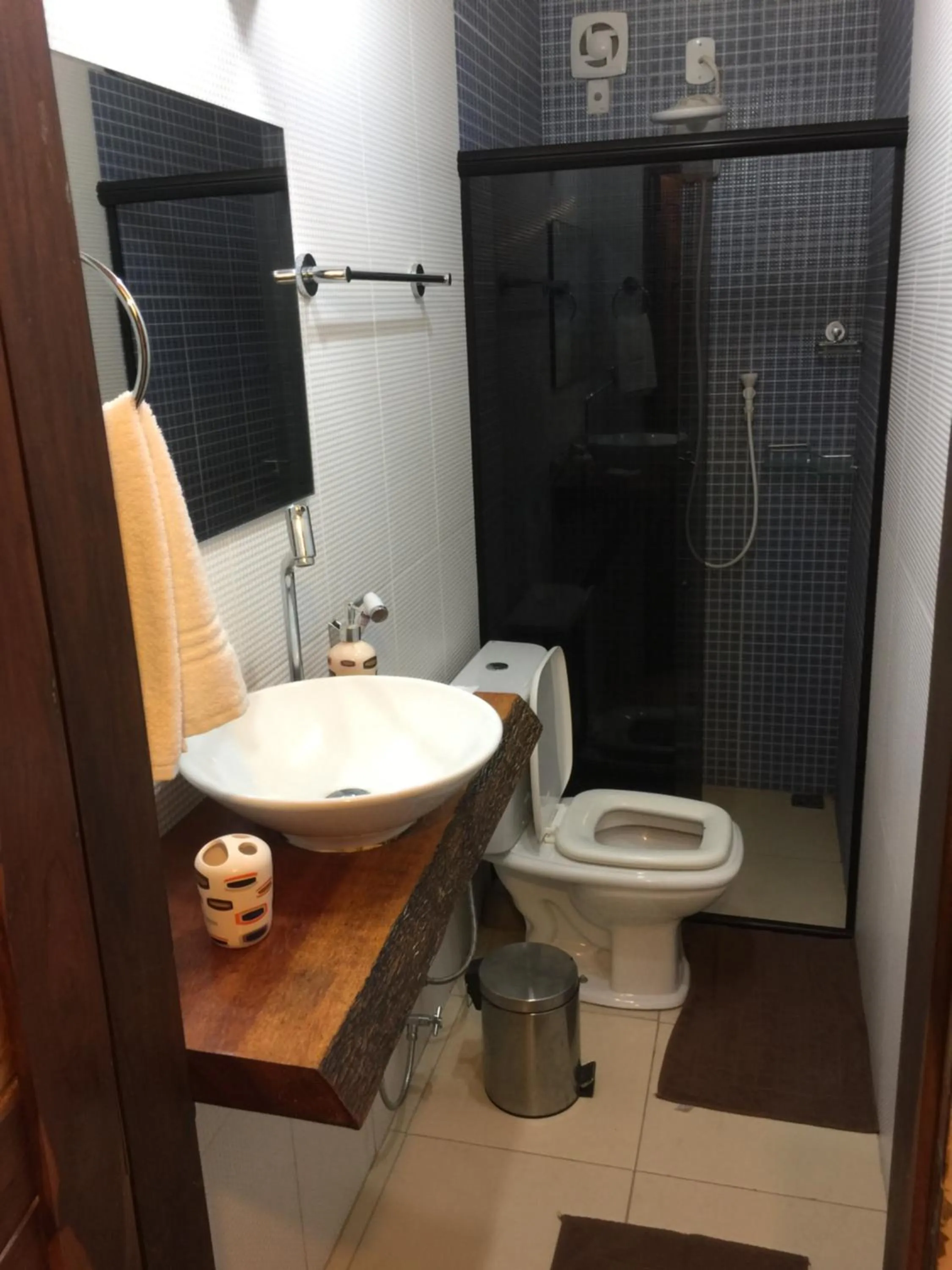 Shower in PKL - Pousada Kite Life