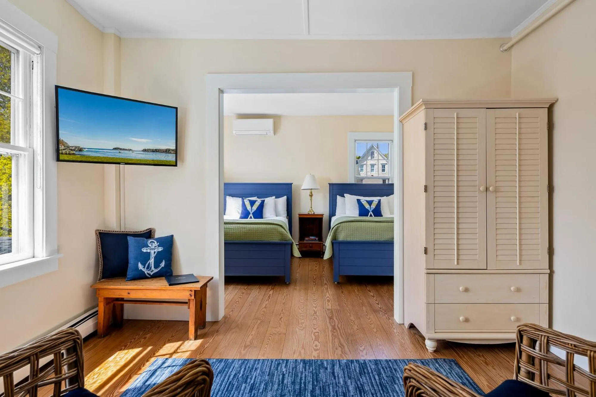 Bedroom in East Wind Inn on the Water