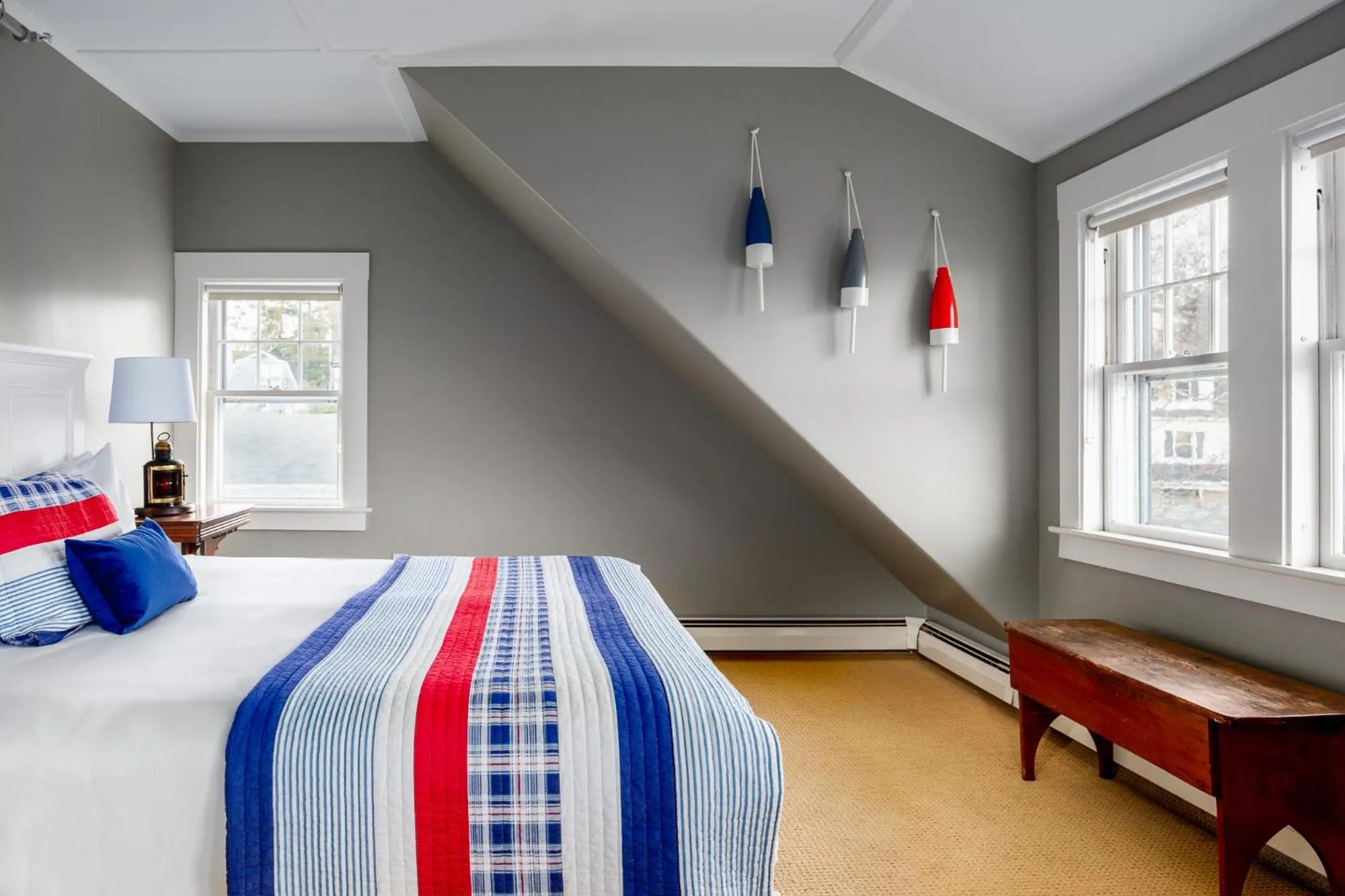 Bed in East Wind Inn on the Water