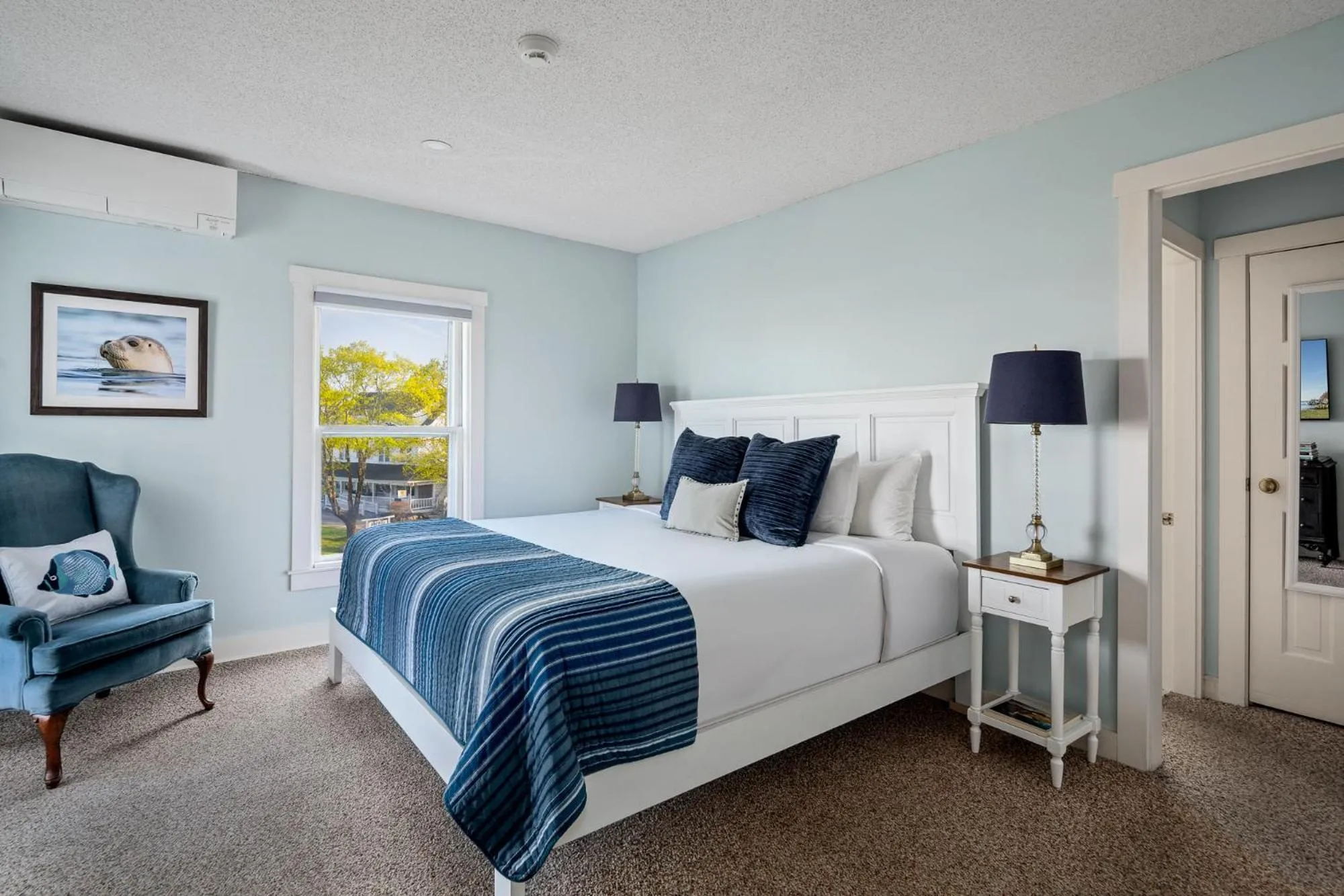 Bedroom in East Wind Inn on the Water