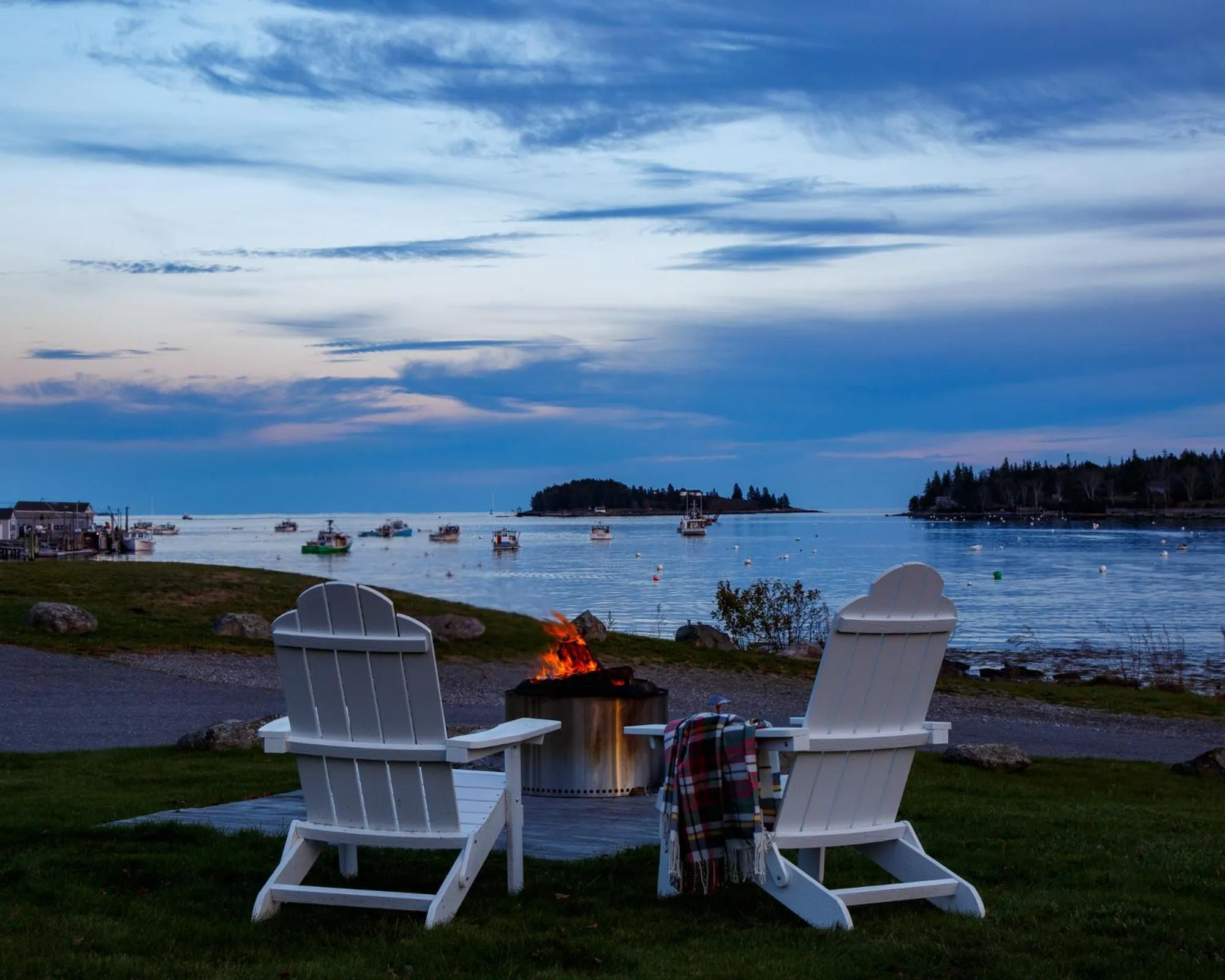 Sea view in East Wind Inn on the Water