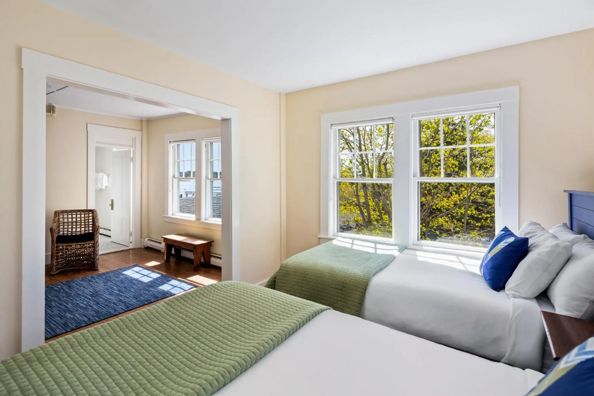 Bedroom in East Wind Inn on the Water