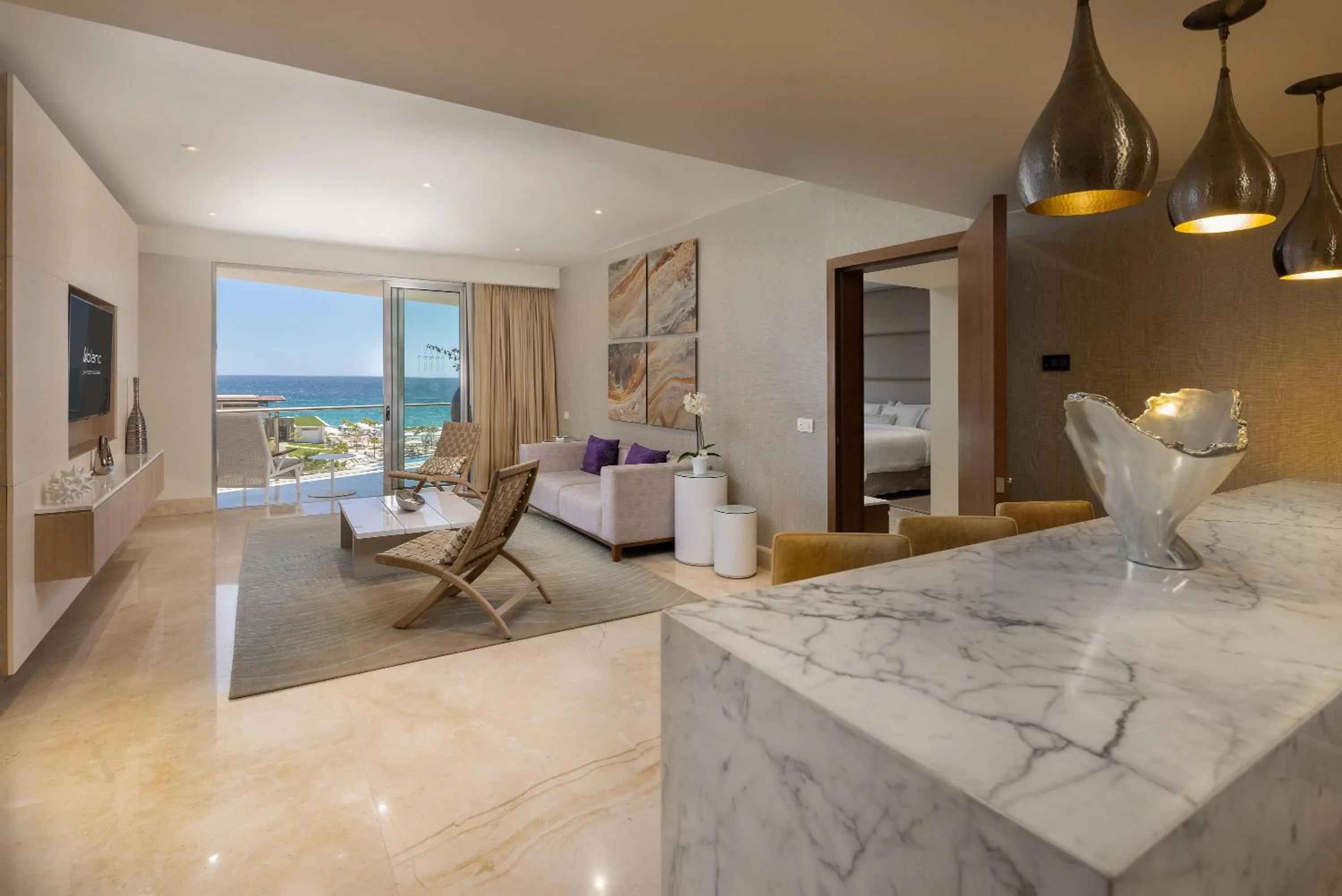 Communal lounge/ TV room, Bed in Le Blanc Spa Resort Los Cabos - Adults Only - All-Inclusive