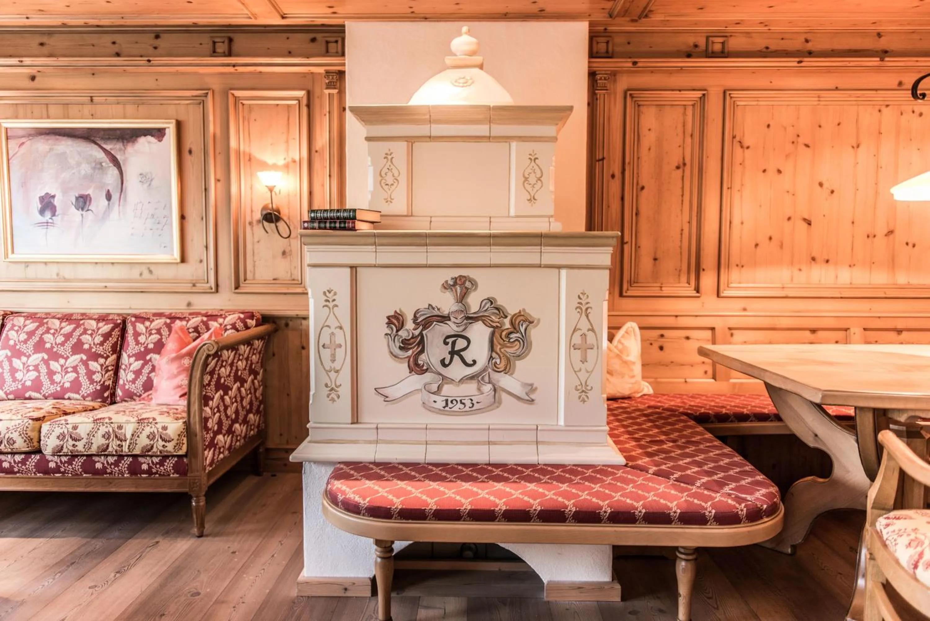 Lobby or reception in Hotel Riedl