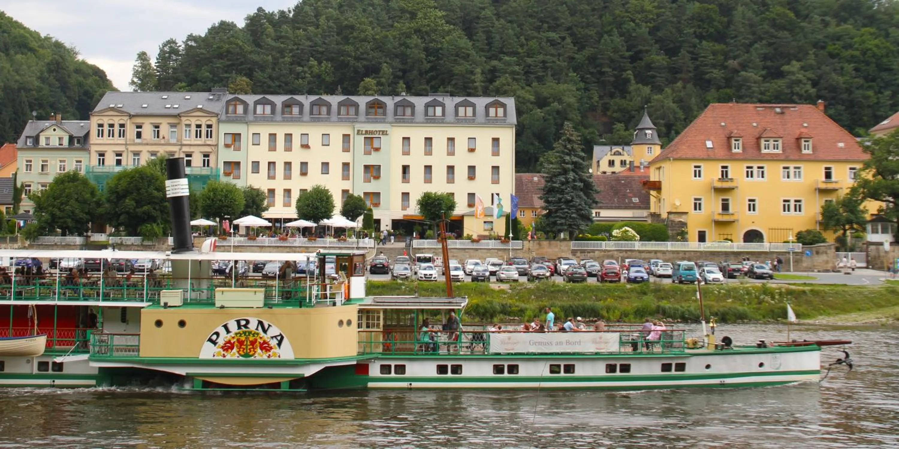 Property building in Elbhotel Bad Schandau