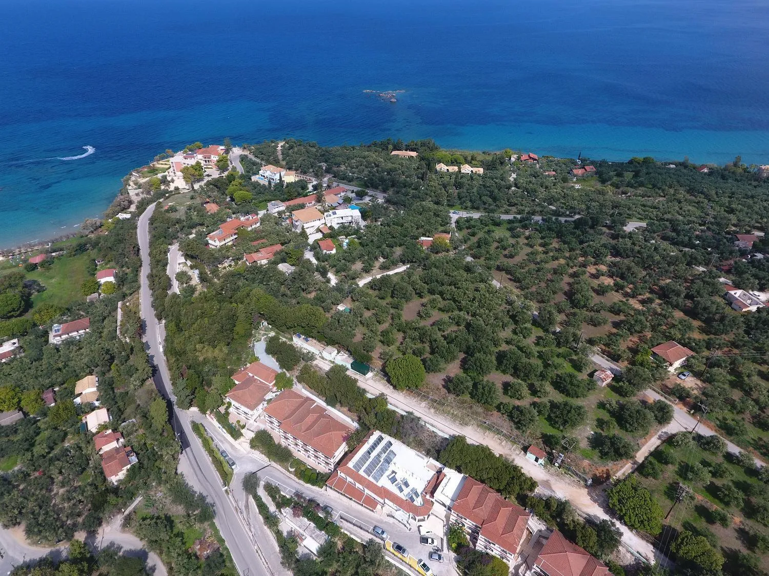 Bird's eye view in Zante Palace