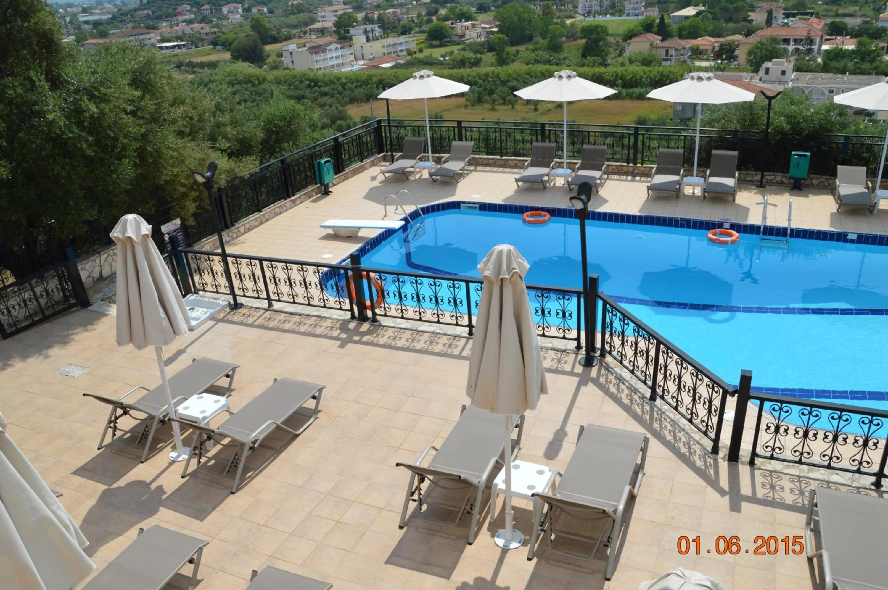 Swimming pool in Zante Palace