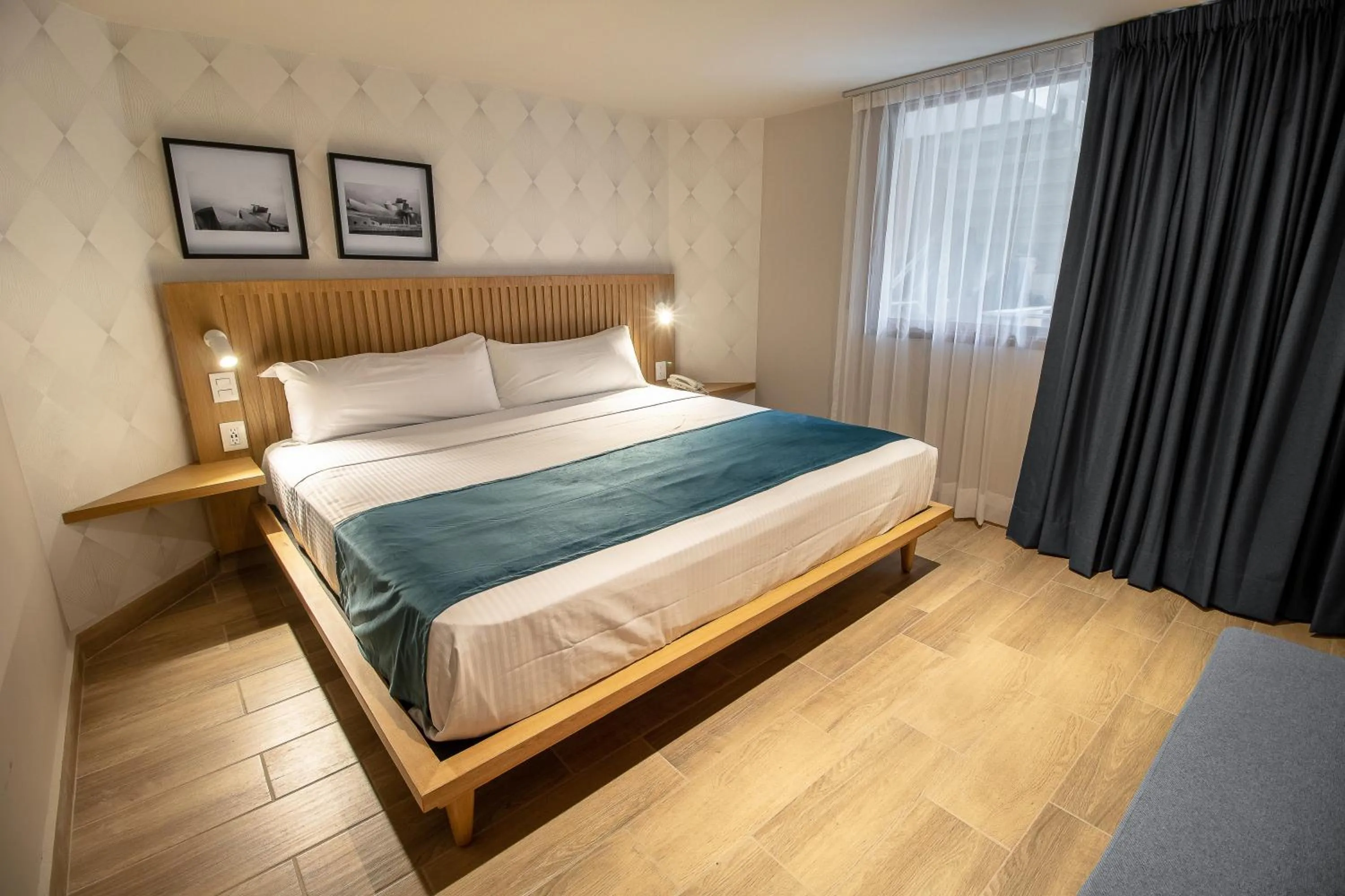 Bed in Hotel Fuente Del Bosque