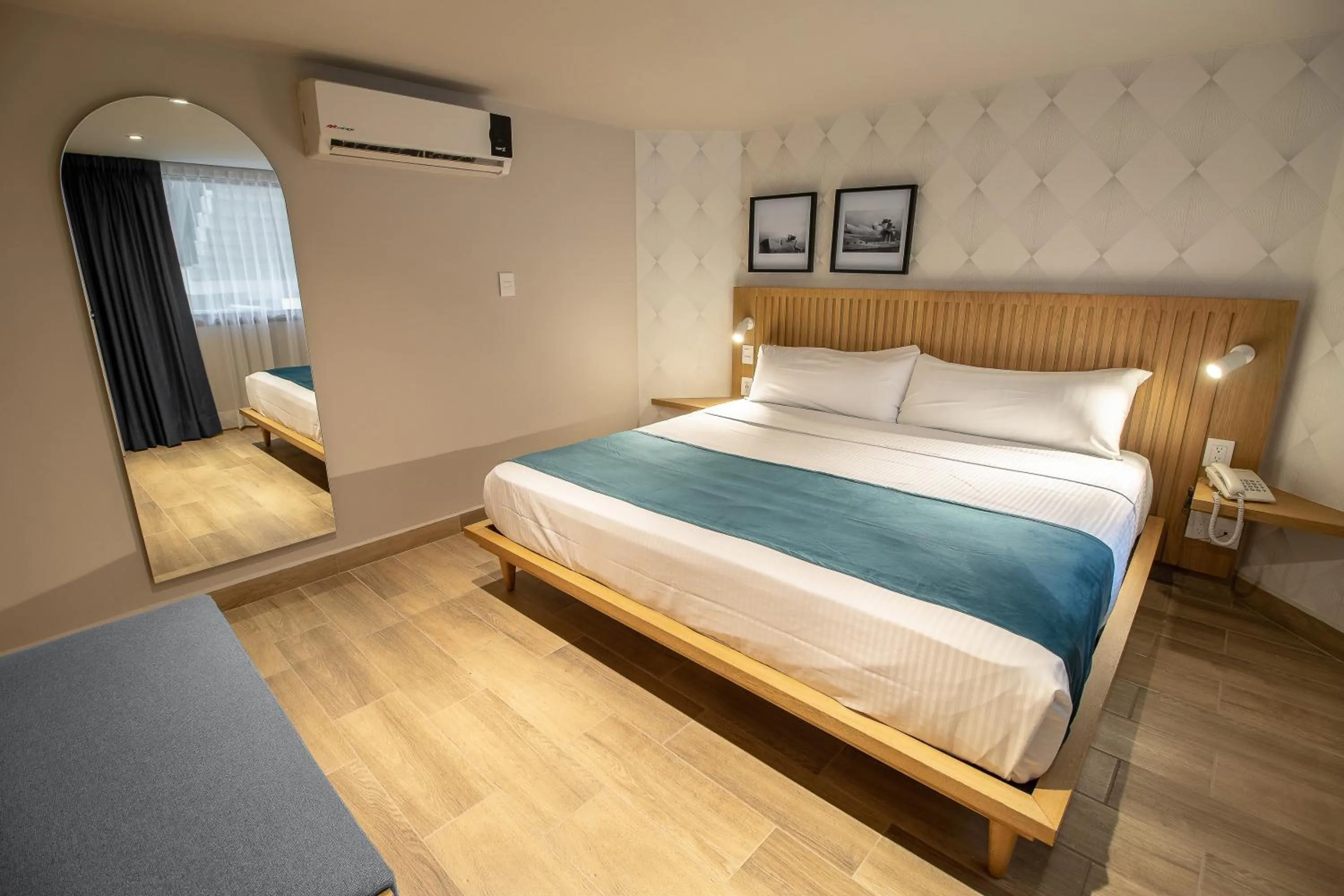 Bed in Hotel Fuente Del Bosque