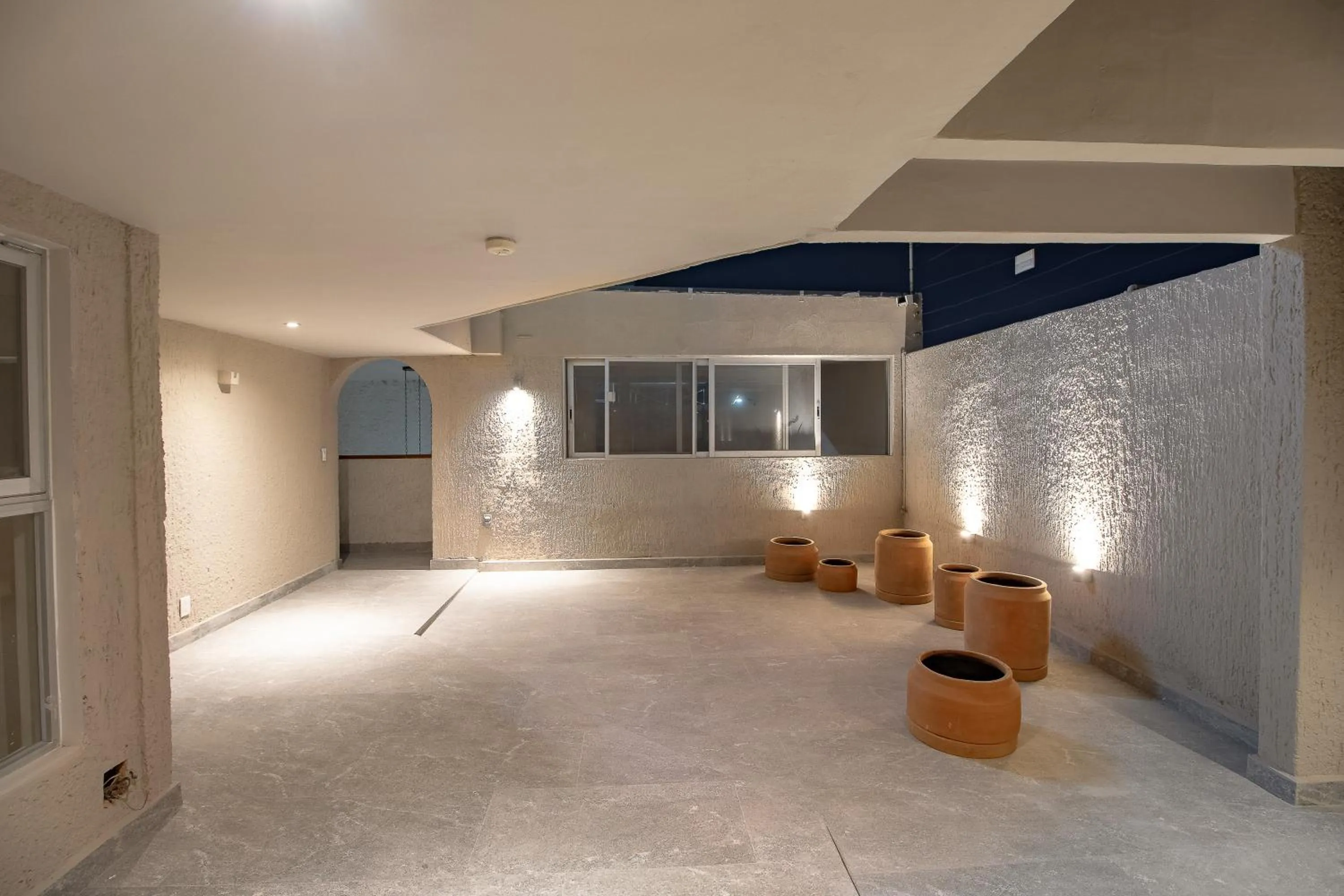 Inner courtyard view in Hotel Fuente Del Bosque