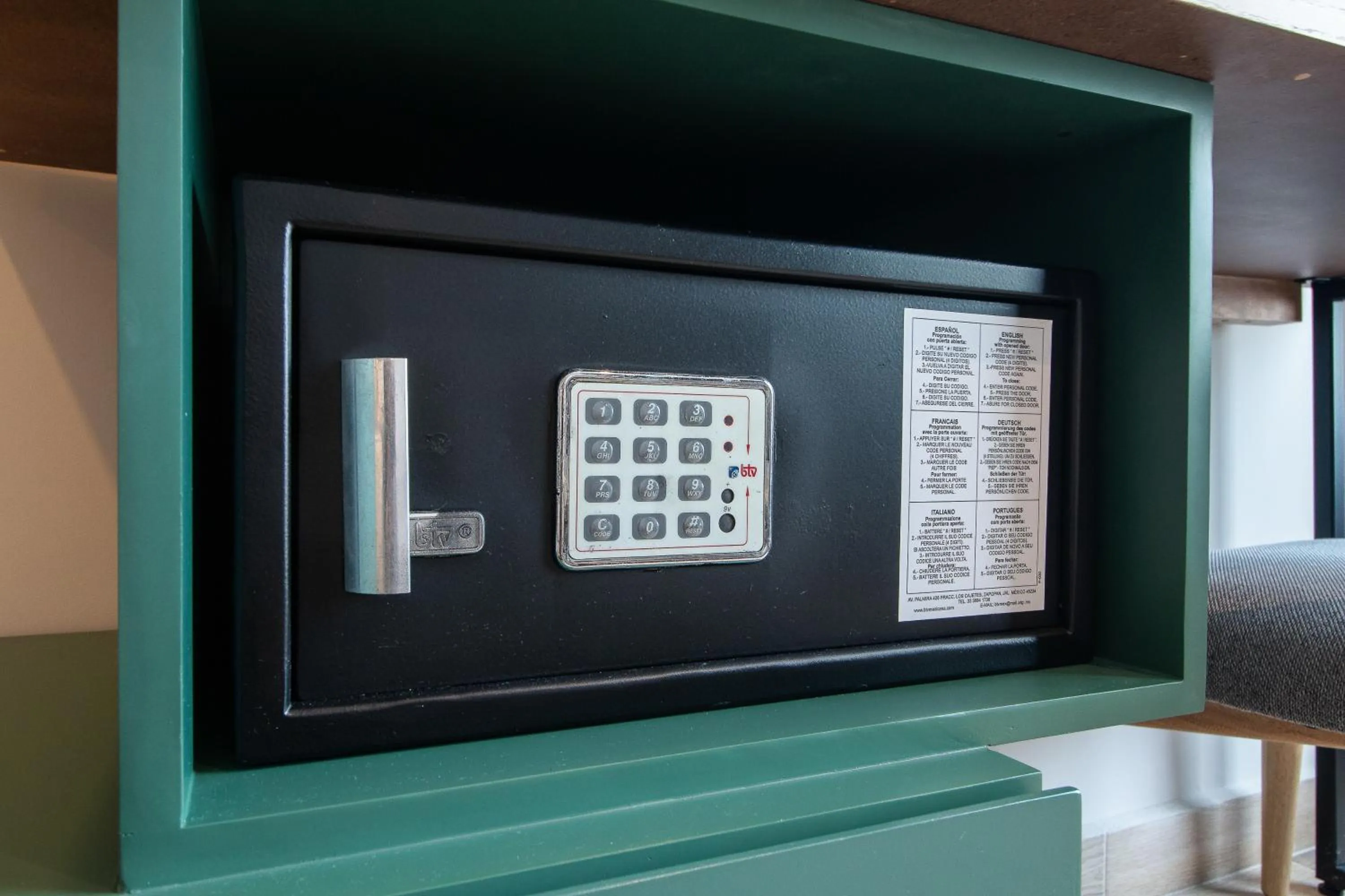 safe in Hotel Fuente Del Bosque