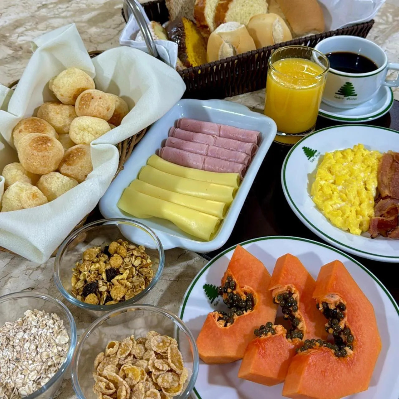 Breakfast in Cedro Hotel