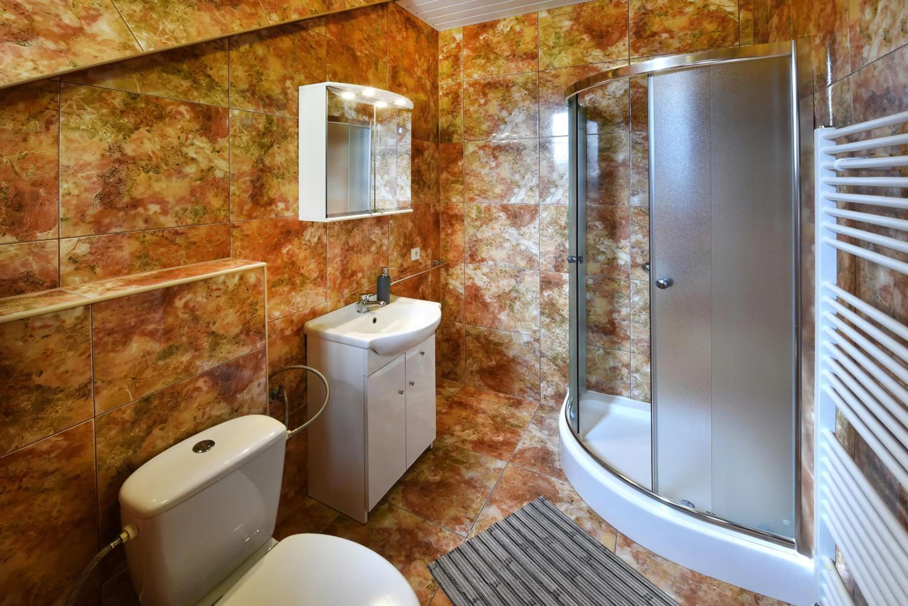 Shower in Pension Villa Kunerad