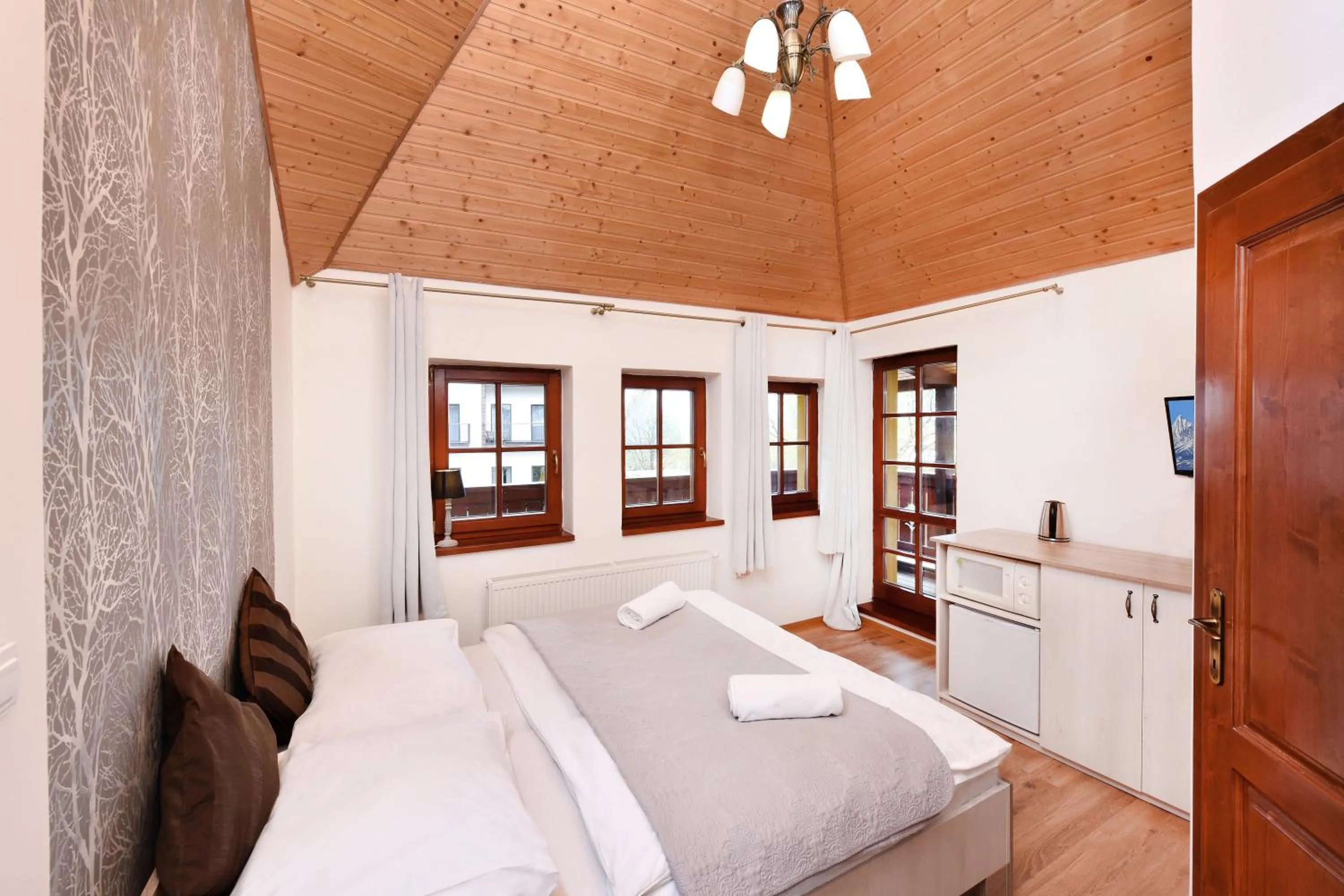 Bed in Pension Villa Kunerad