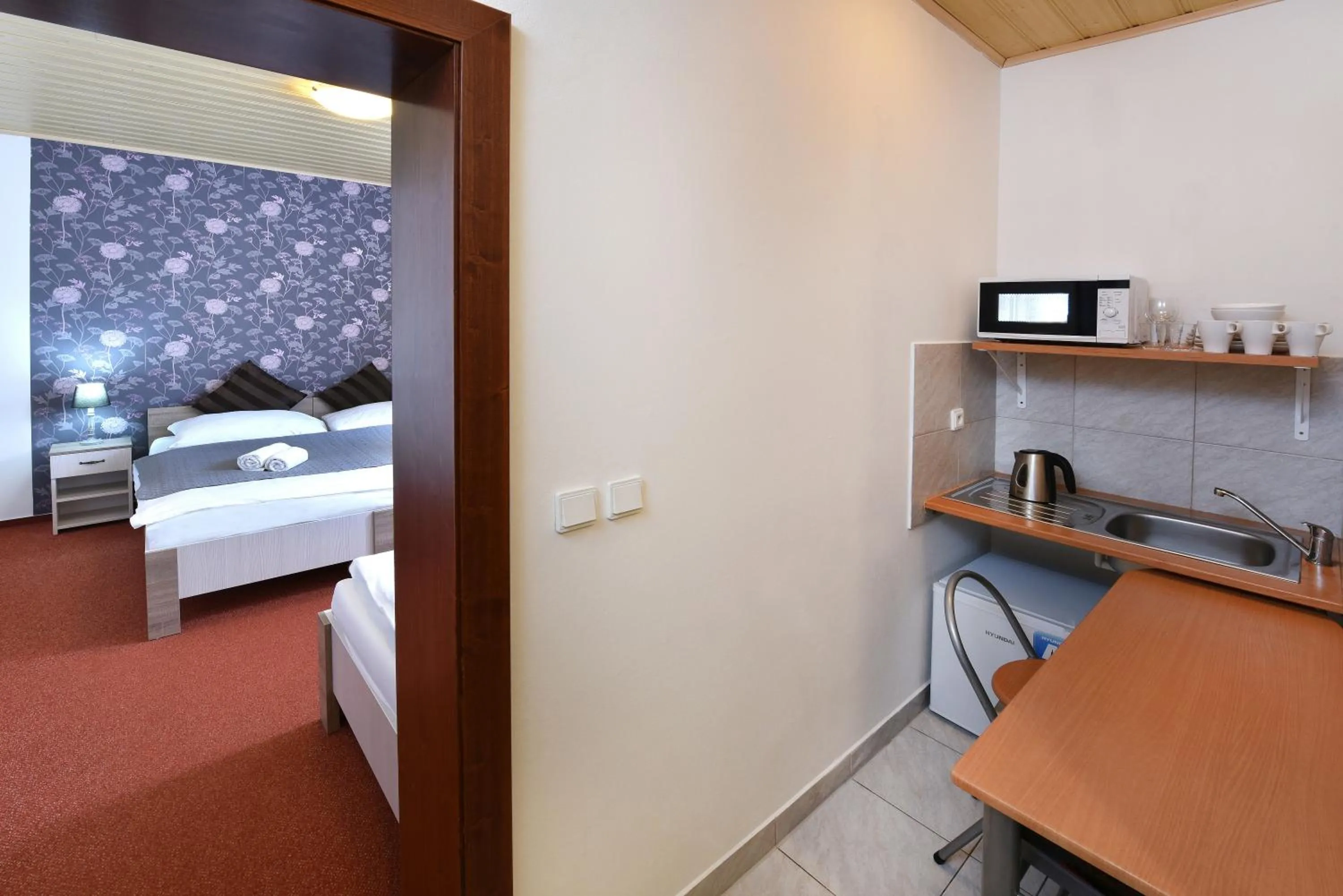 Bed in Pension Villa Kunerad