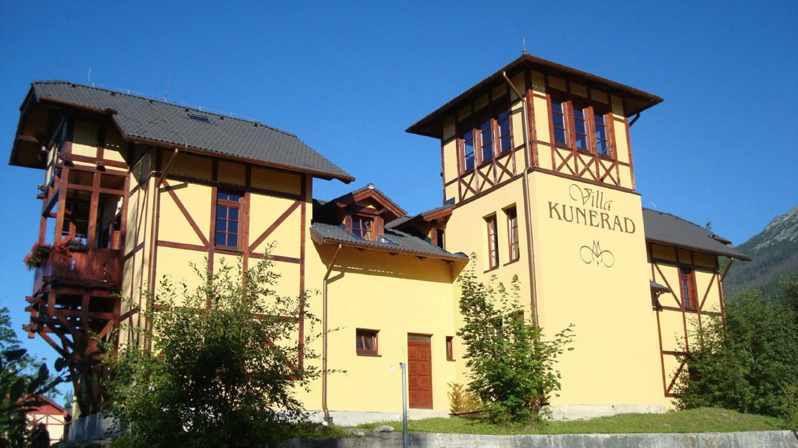 Property building in Pension Villa Kunerad