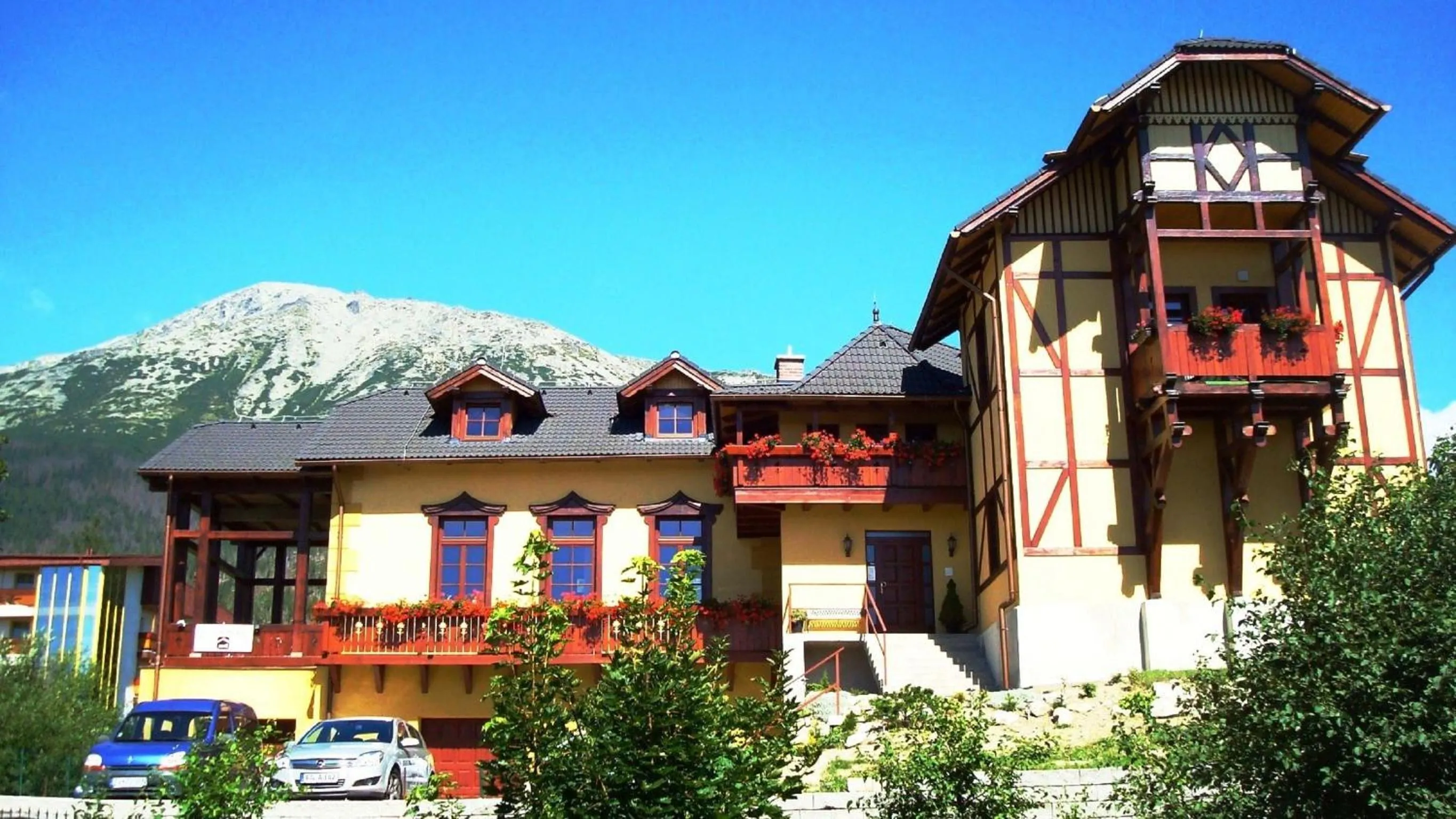 Property building in Pension Villa Kunerad