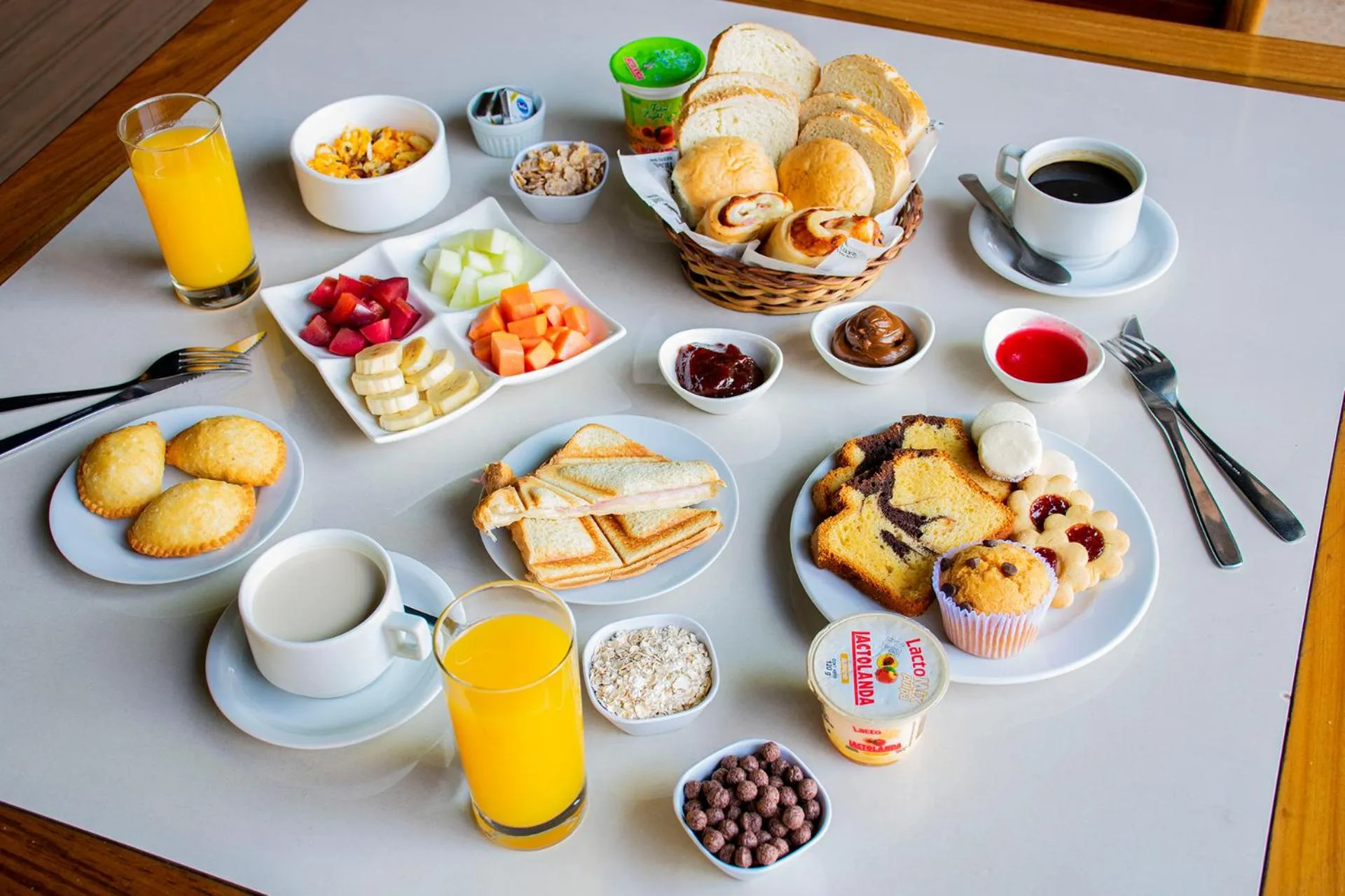 Breakfast in Los Lagos Resort Hotel