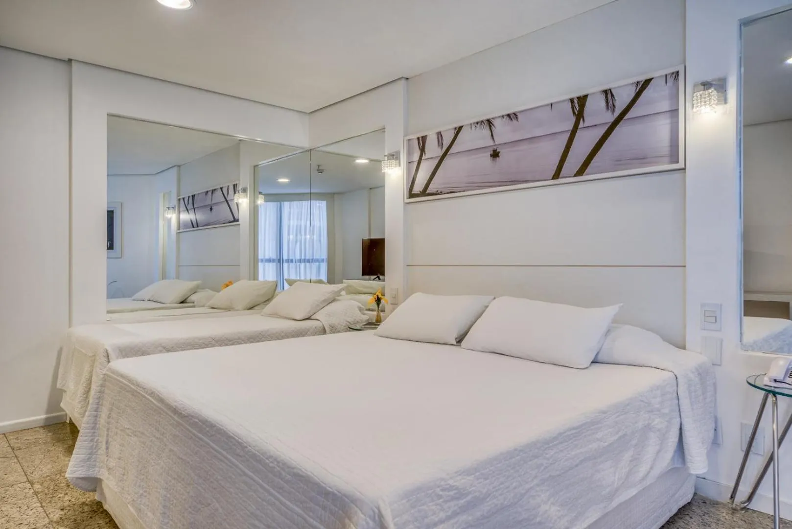 Bed in Hotel Brisa Tower Maceió