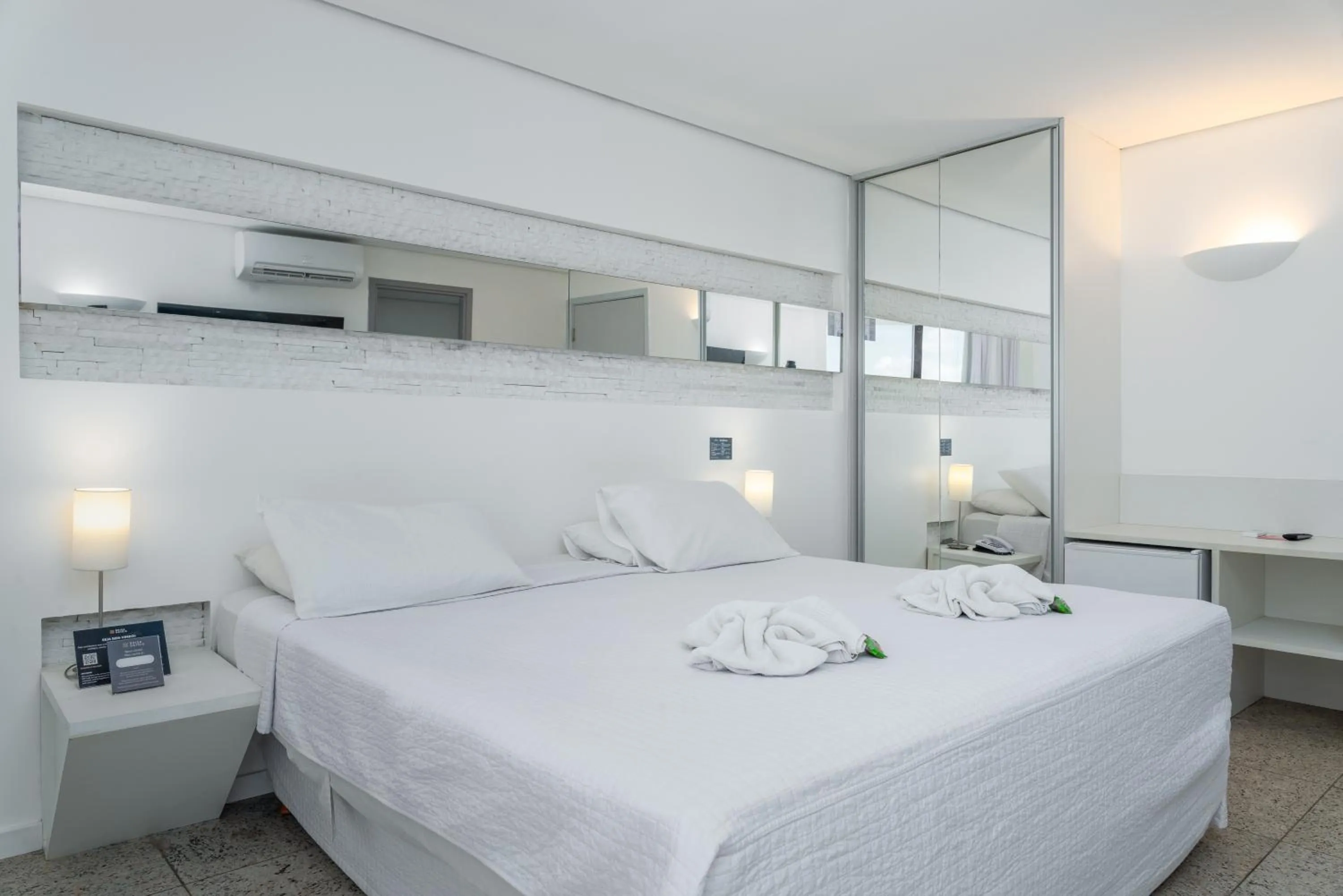 Bed in Hotel Brisa Tower Maceió