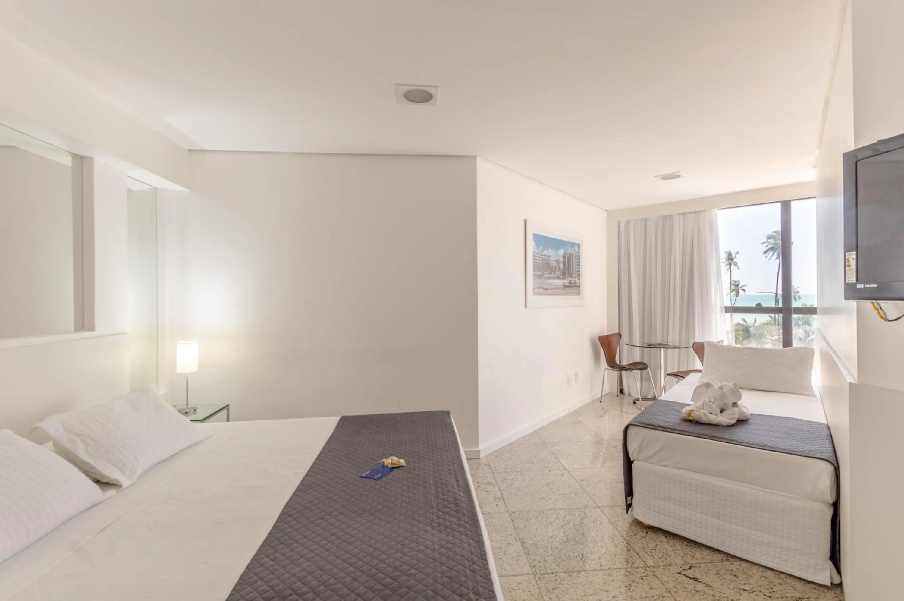 Bed in Hotel Brisa Tower Maceió