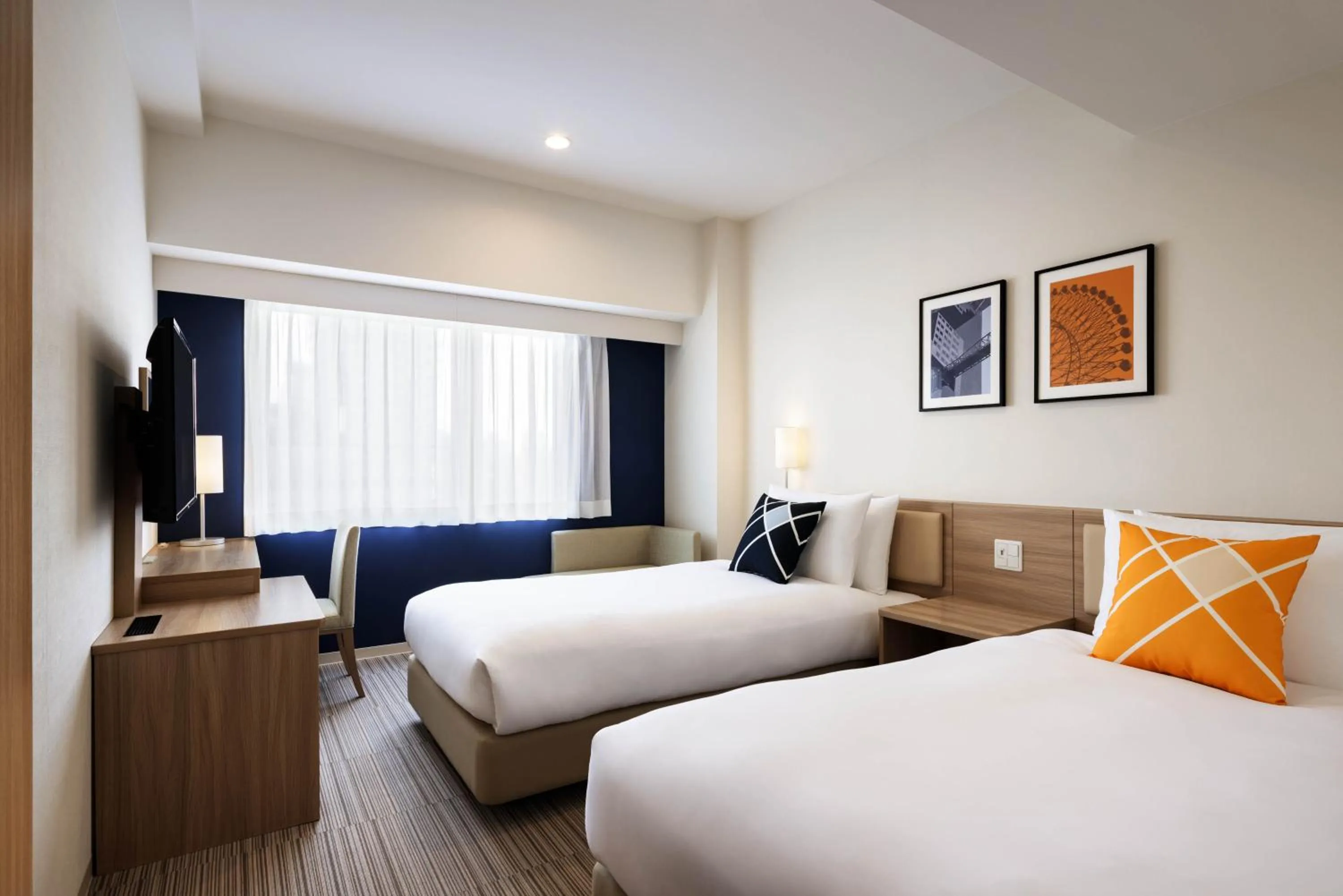 Bed in Four Points Flex by Sheraton Shin Osaka