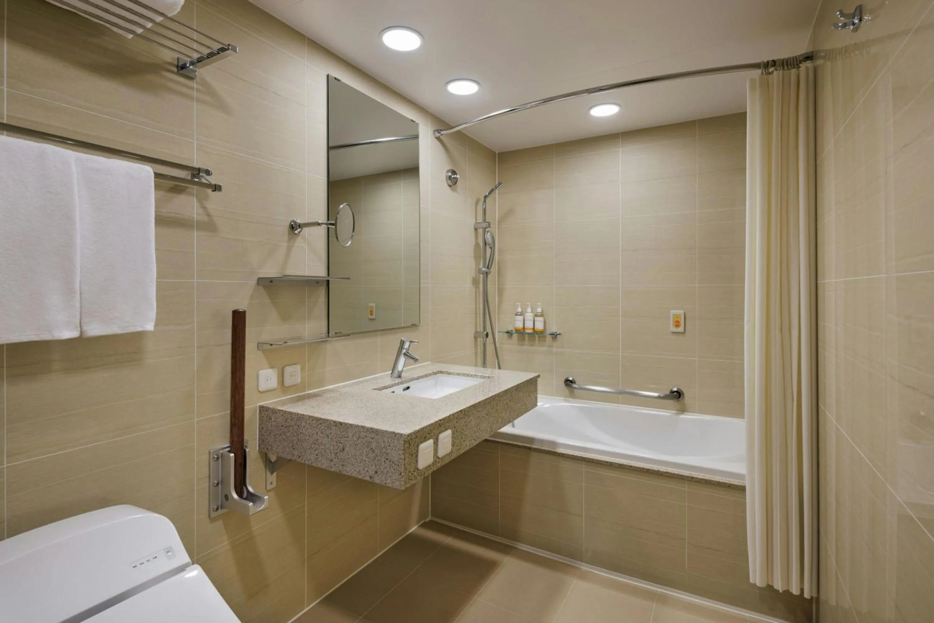 Bathroom in Four Points Flex by Sheraton Shin Osaka