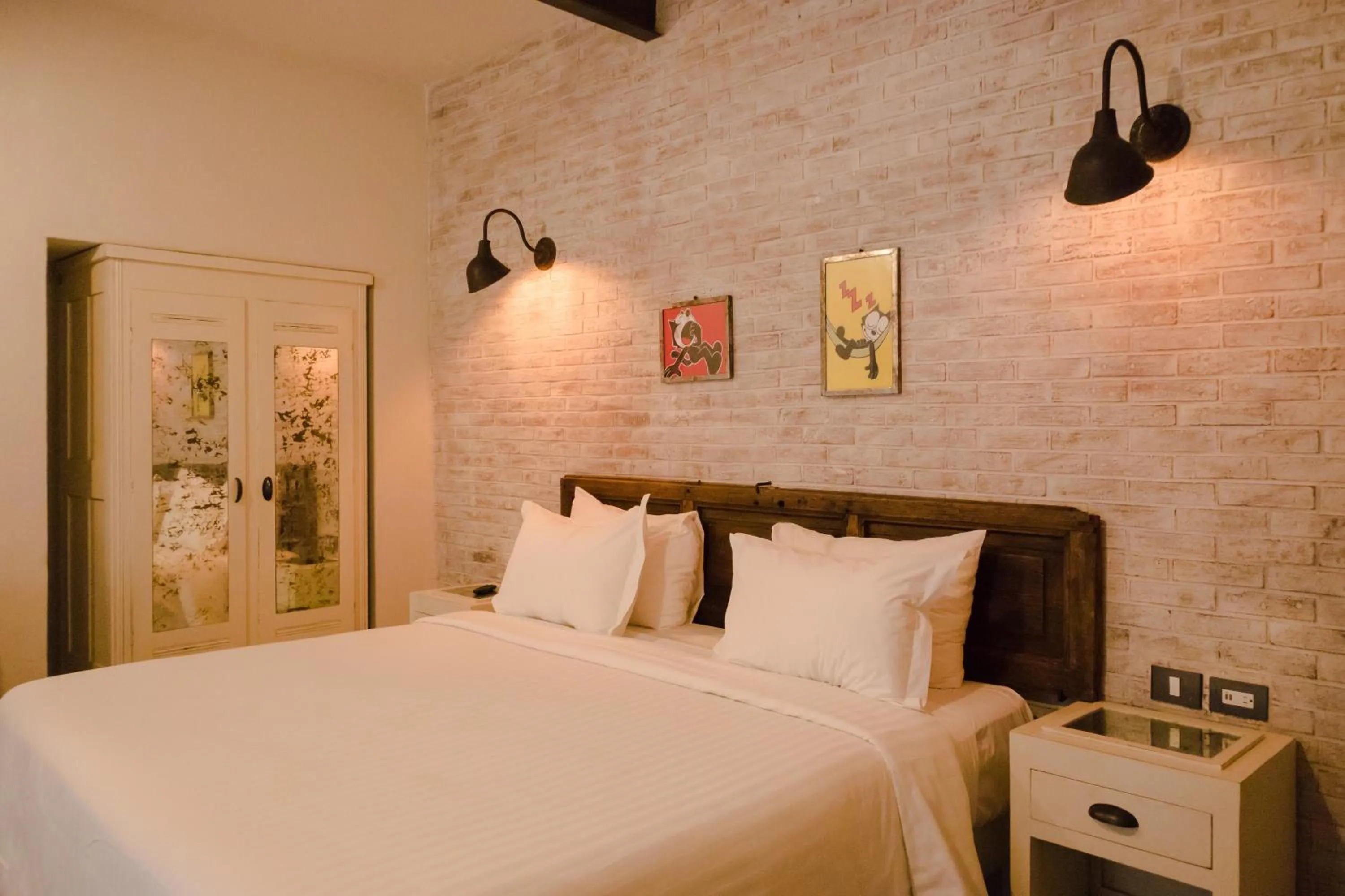 Bed in Hotel Del Portal San Miguel de Allende