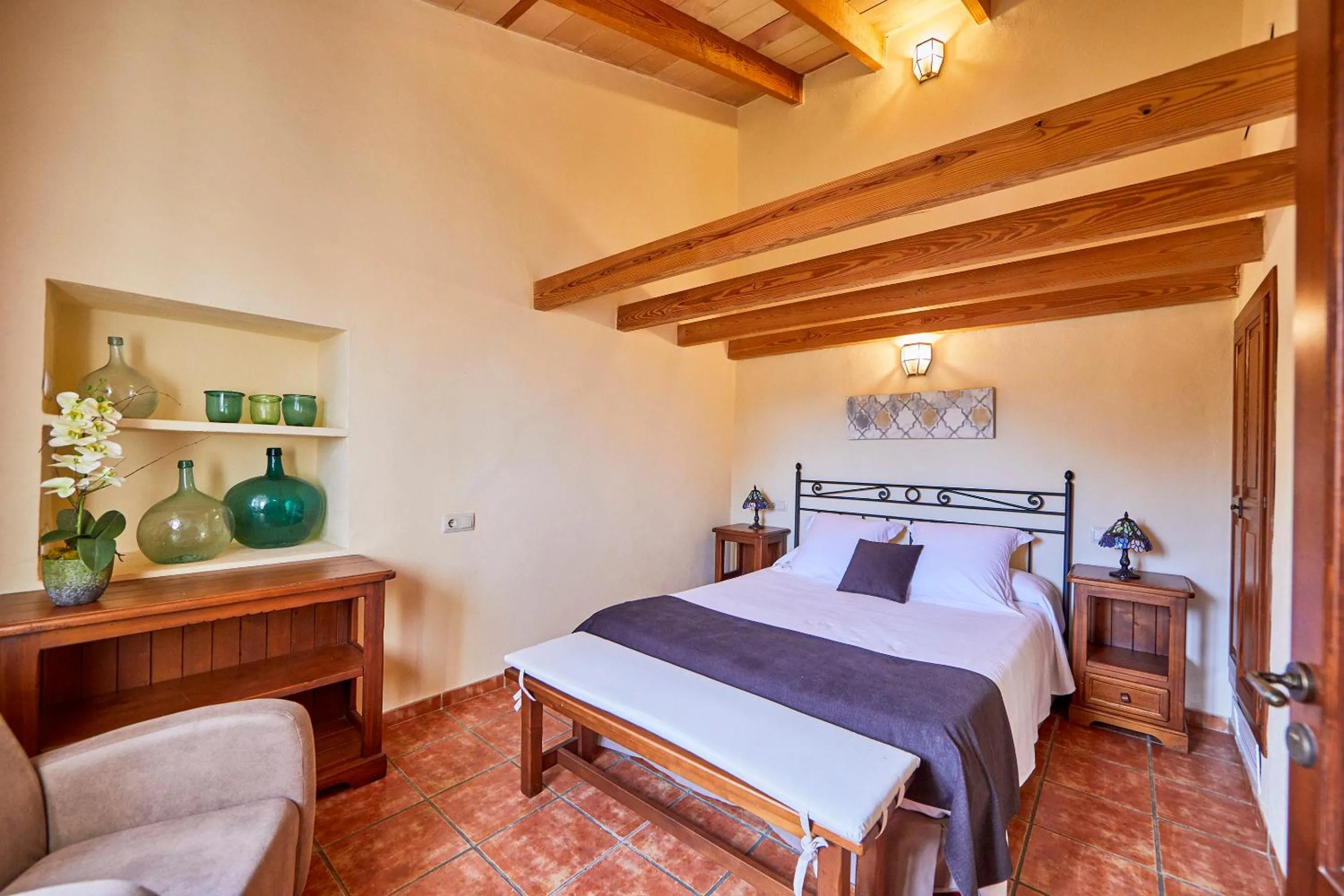 Photo of the whole room, Bed in Agroturismo Es Quatre Cantons