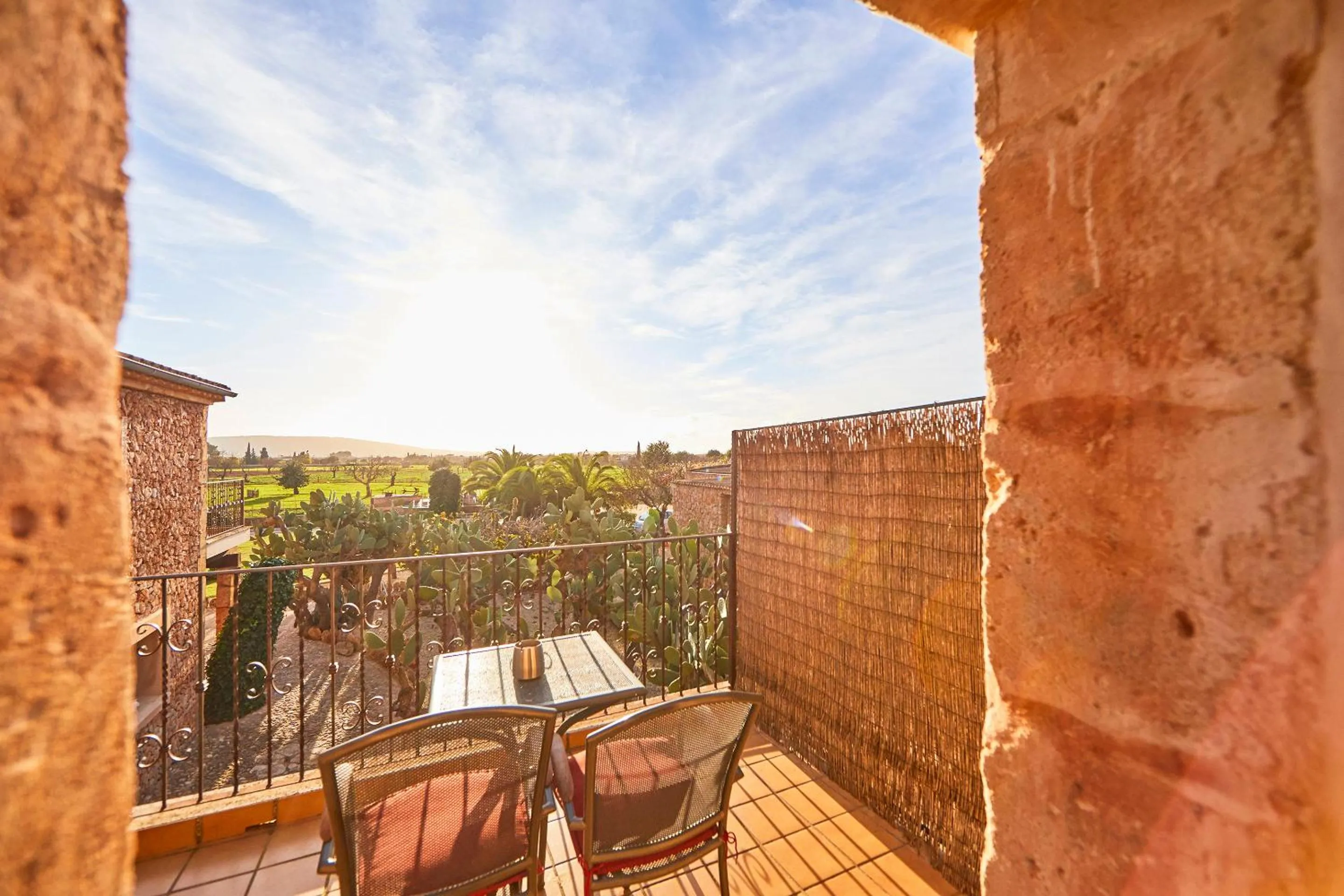 Balcony/Terrace in Agroturismo Es Quatre Cantons