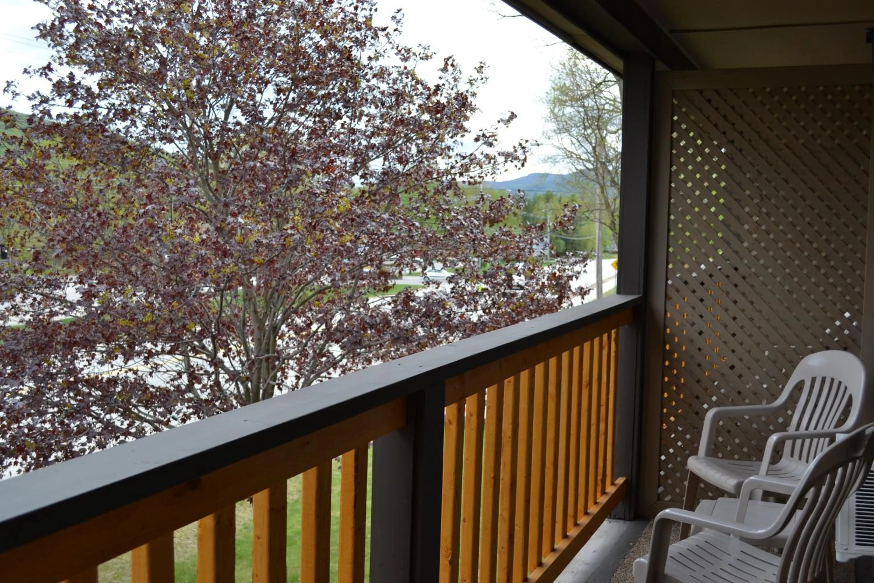 Balcony/Terrace in Kancamagus Lodge