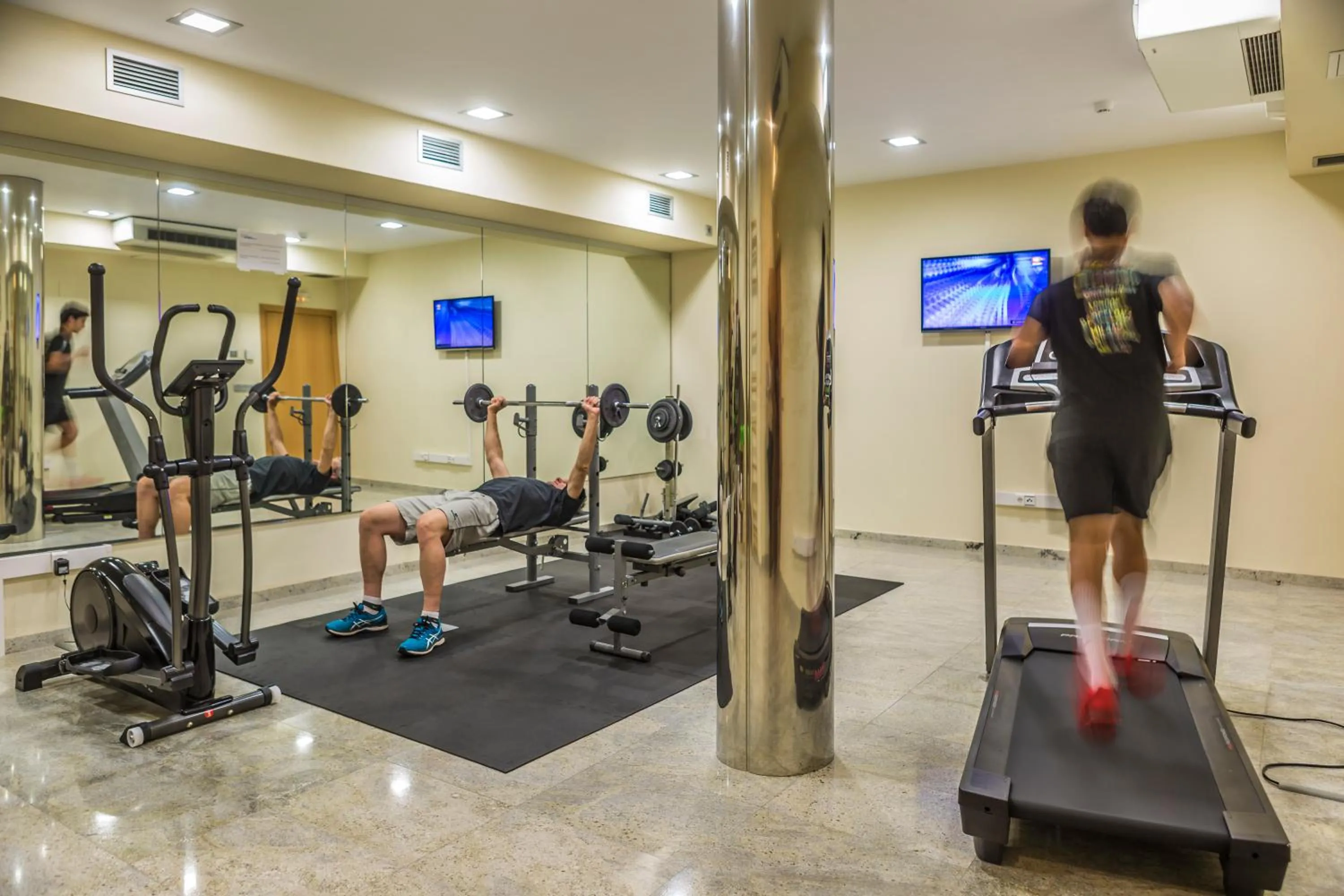 Fitness centre/facilities in Hotel Desitges