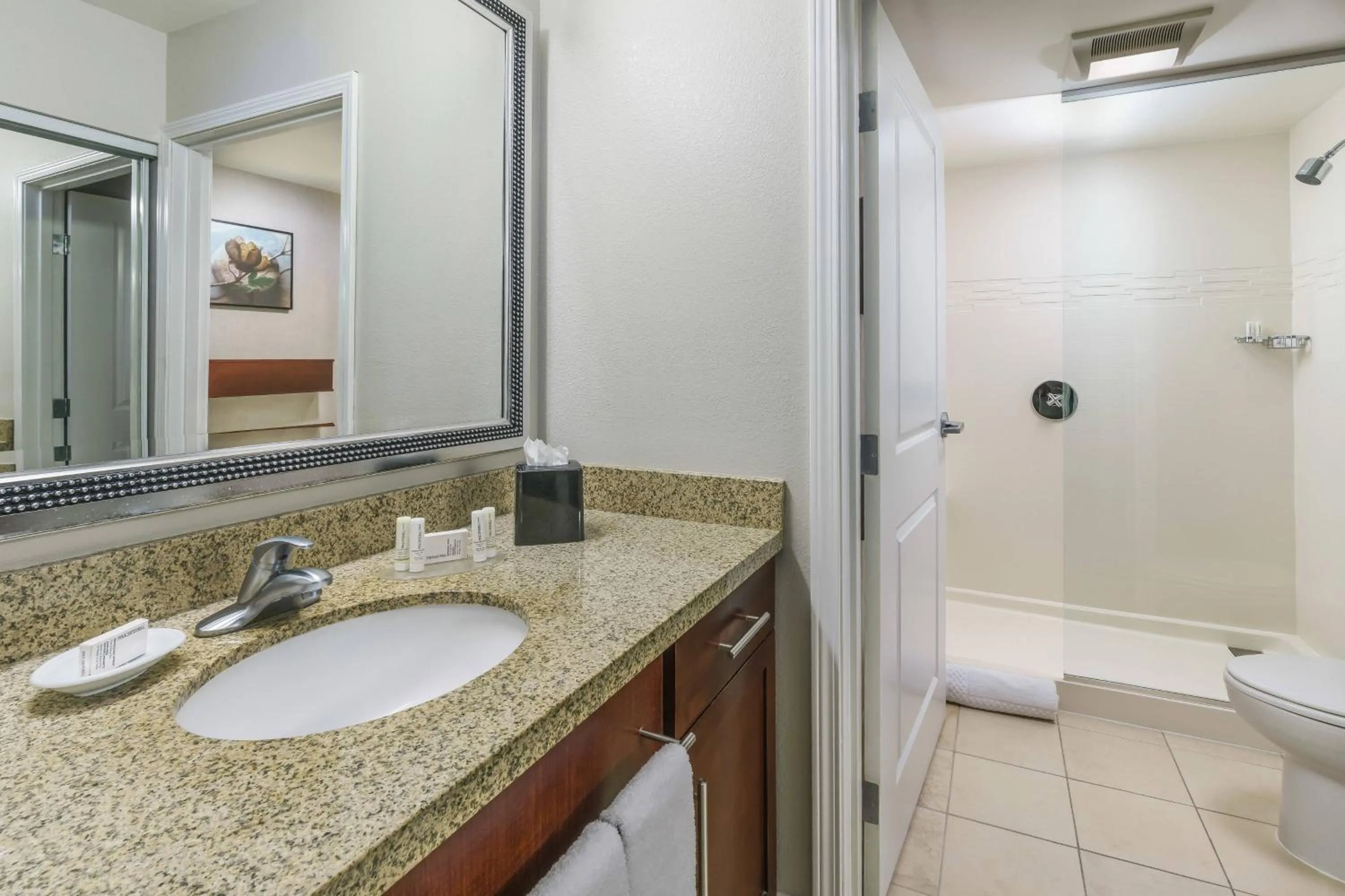 Bathroom in Residence Inn Burlington Colchester