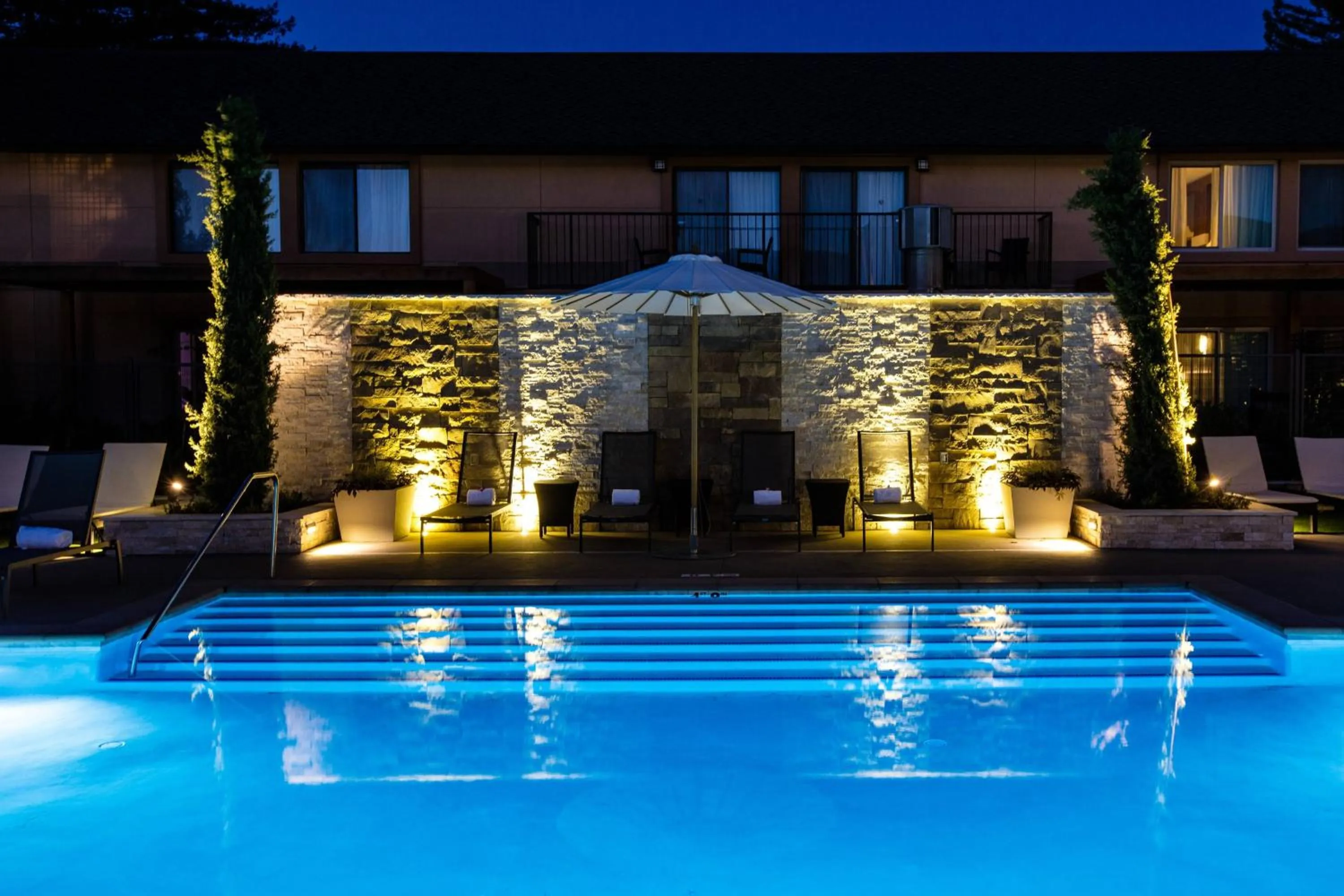 Swimming pool in Napa Valley Marriott Hotel & Spa