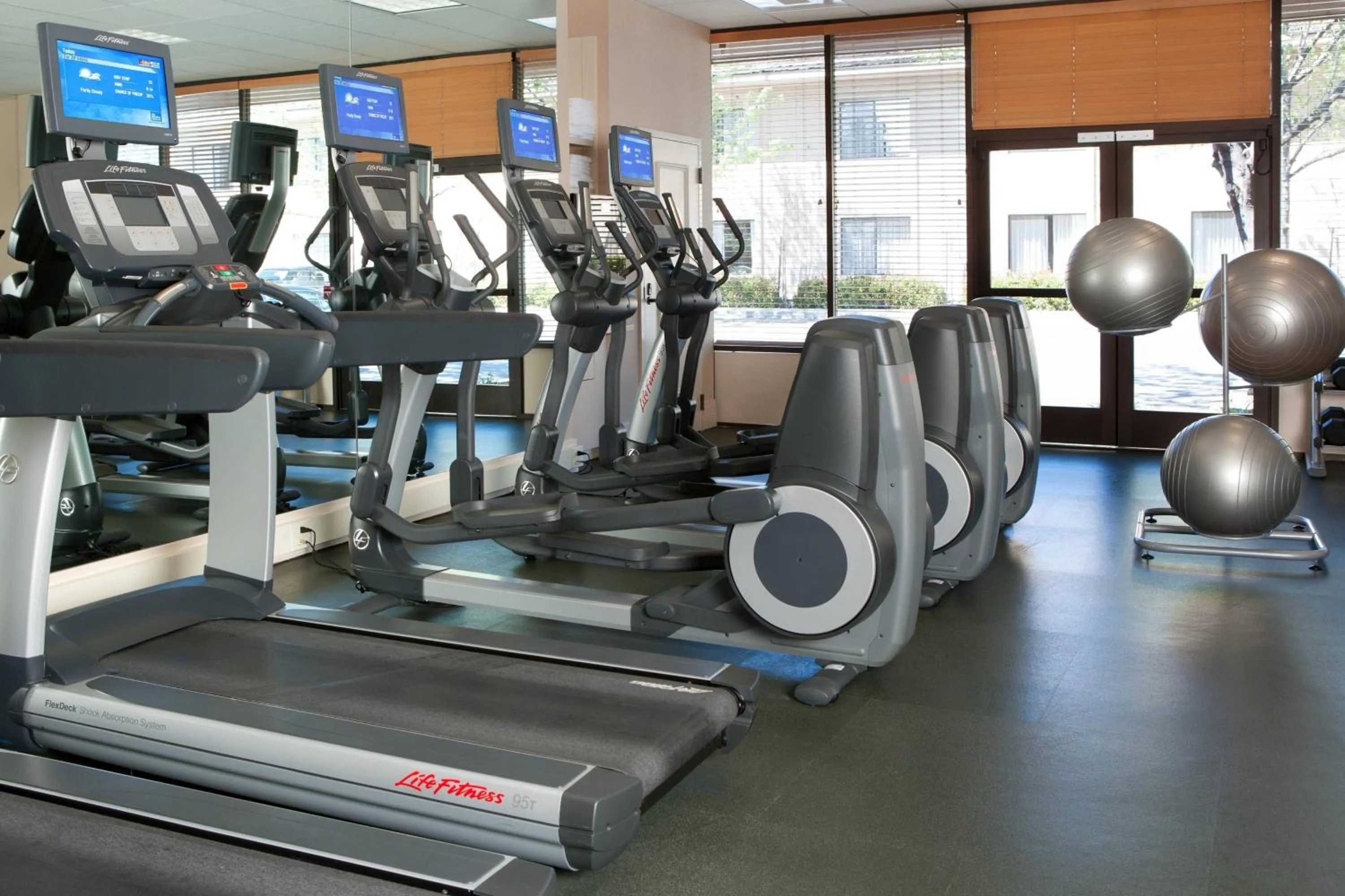 Fitness centre/facilities in Napa Valley Marriott Hotel & Spa