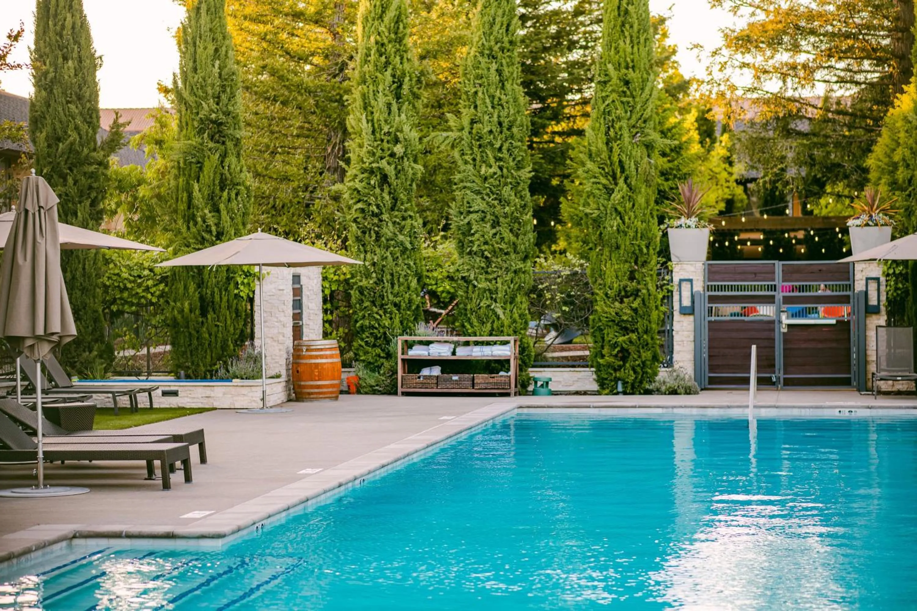 Swimming pool in Napa Valley Marriott Hotel & Spa