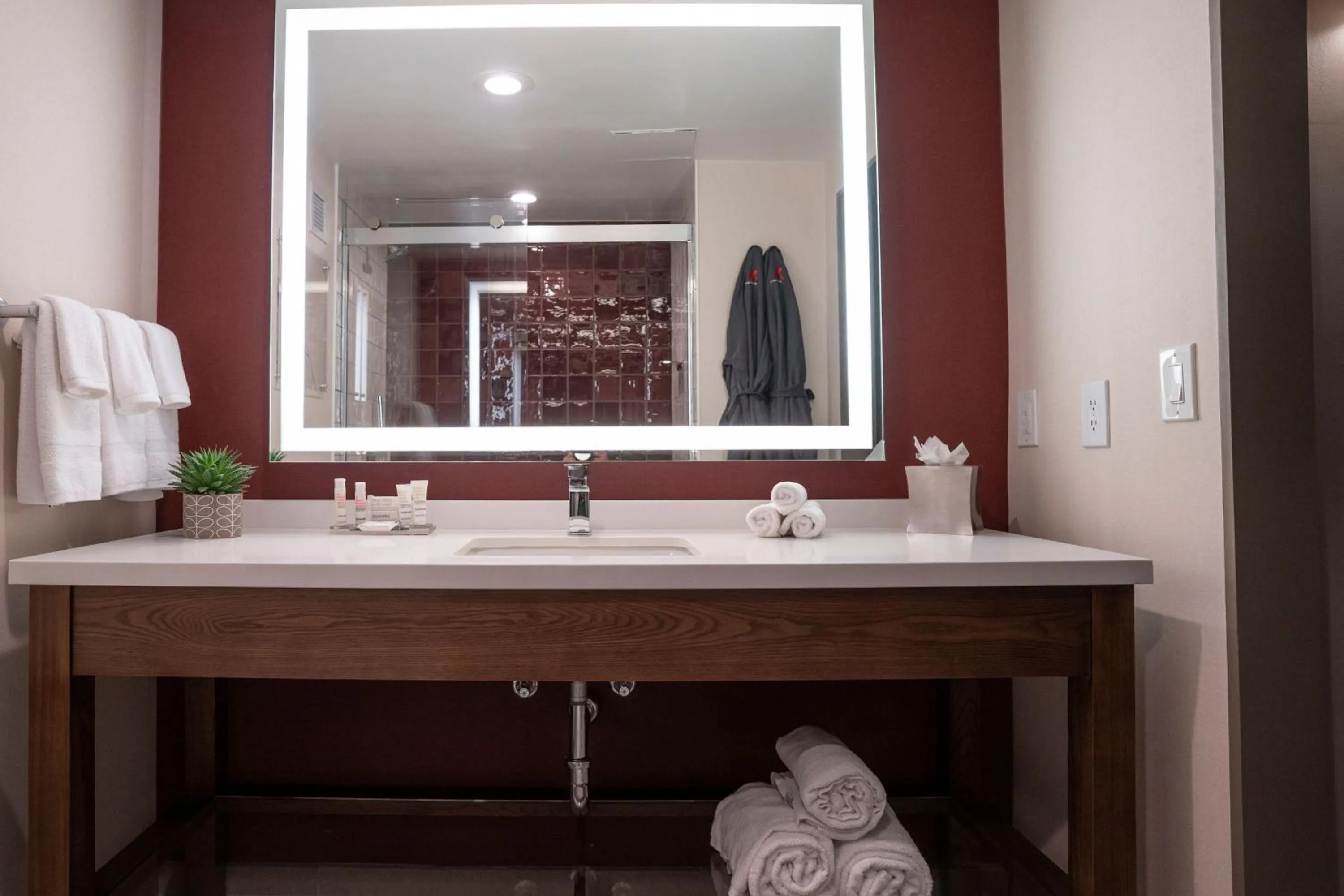 Bathroom in Napa Valley Marriott Hotel & Spa