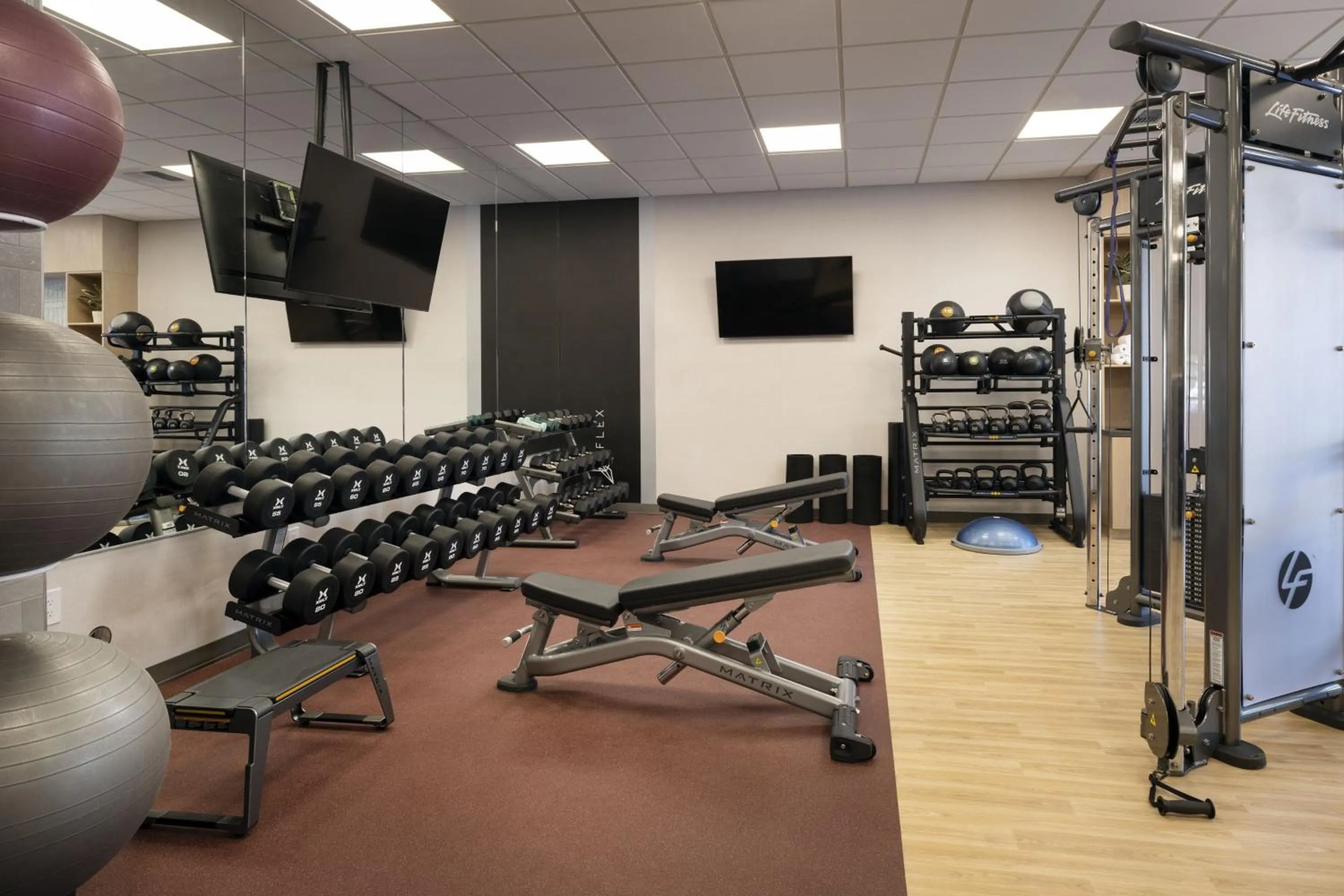 Fitness centre/facilities in Napa Valley Marriott Hotel & Spa