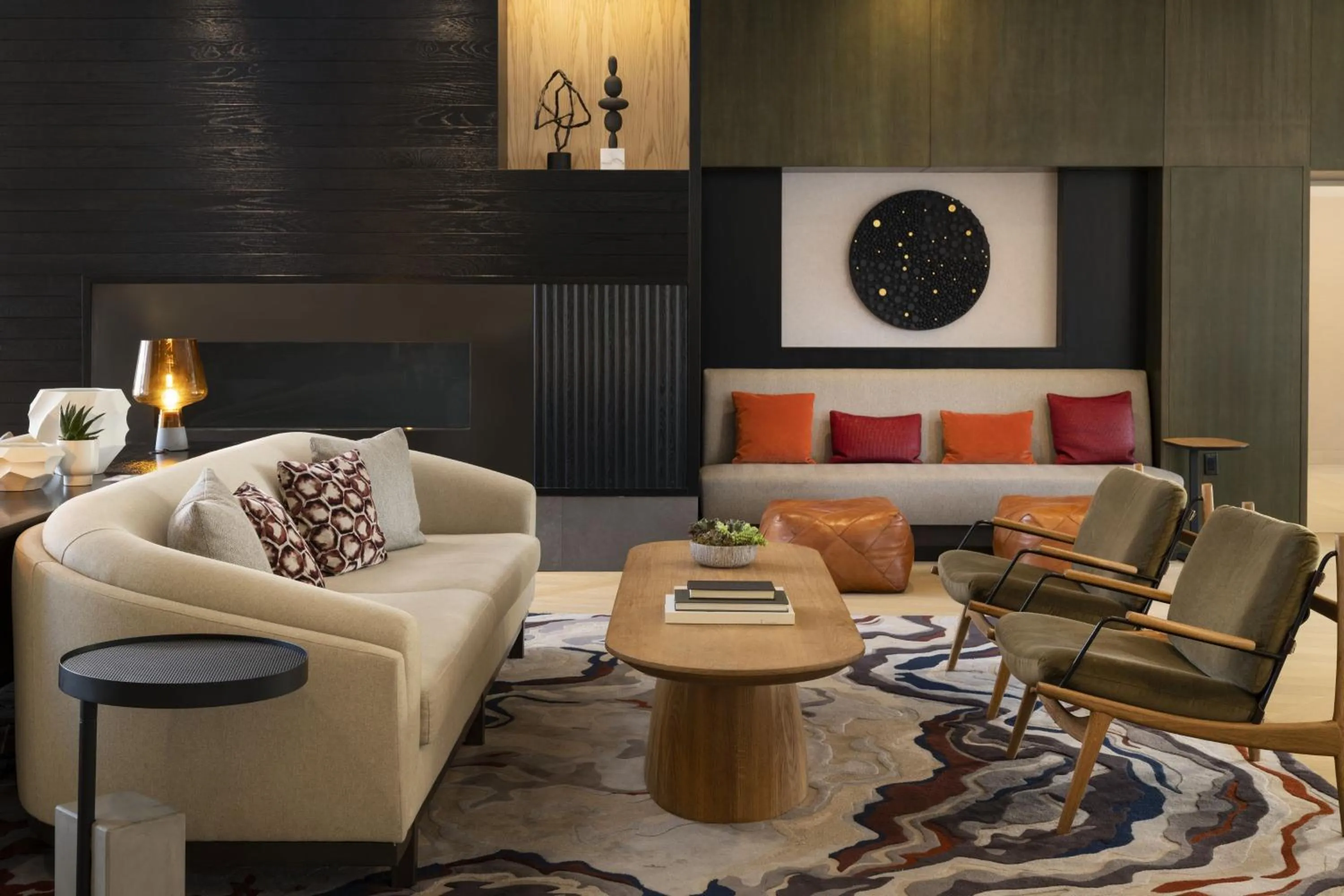 Lobby or reception in Napa Valley Marriott Hotel & Spa