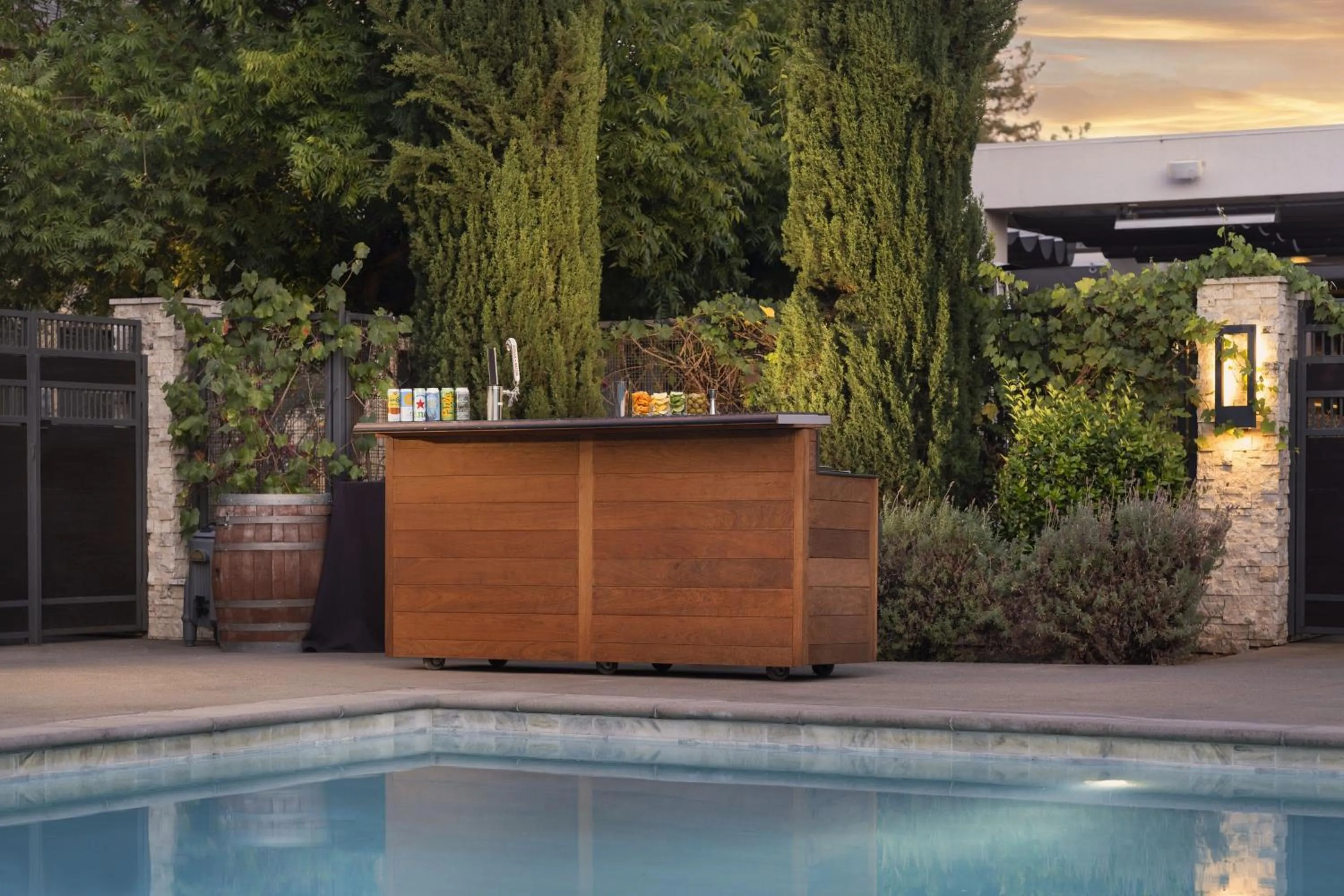 Swimming pool in Napa Valley Marriott Hotel & Spa